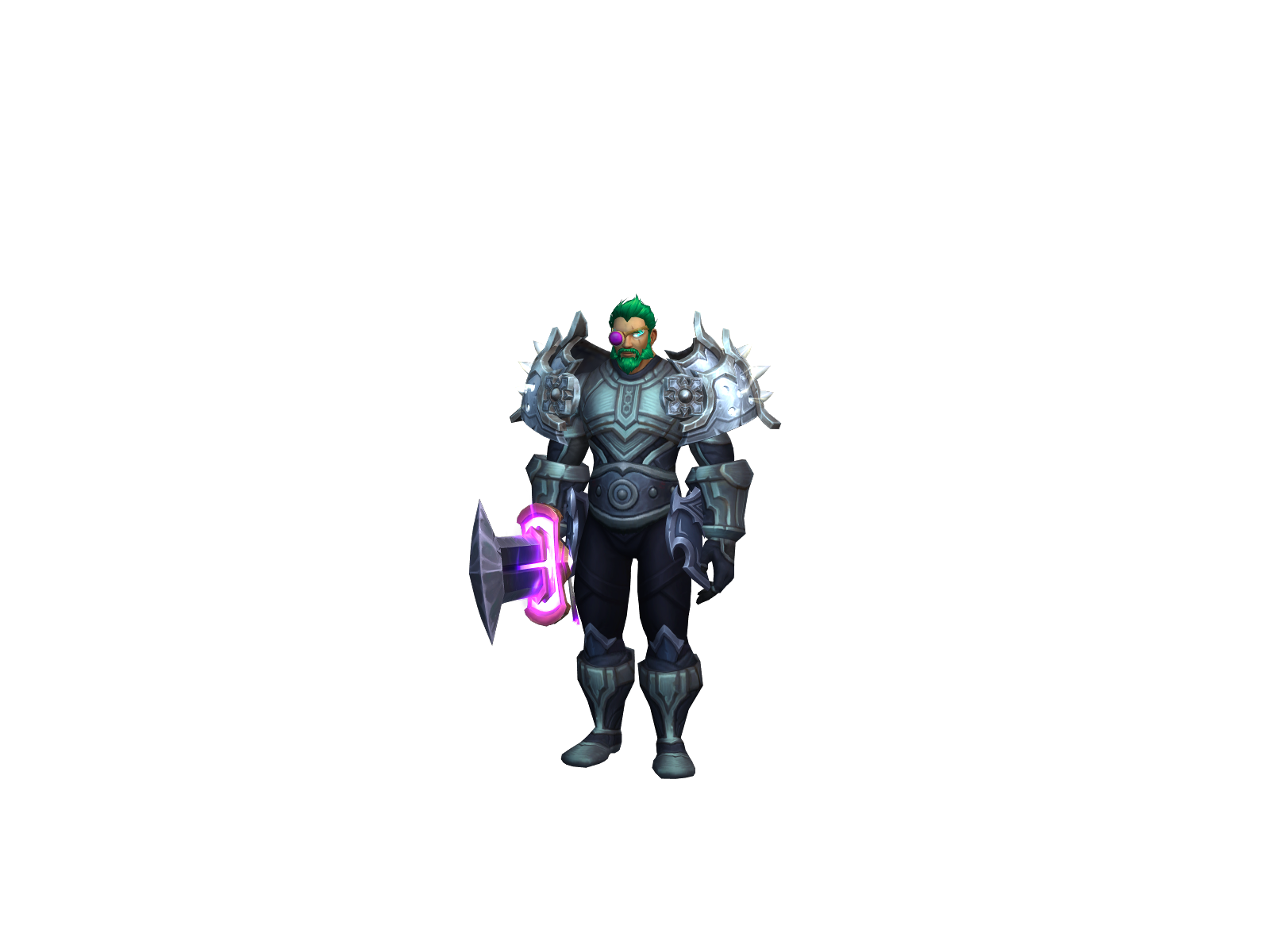 Jacklame 3D character render