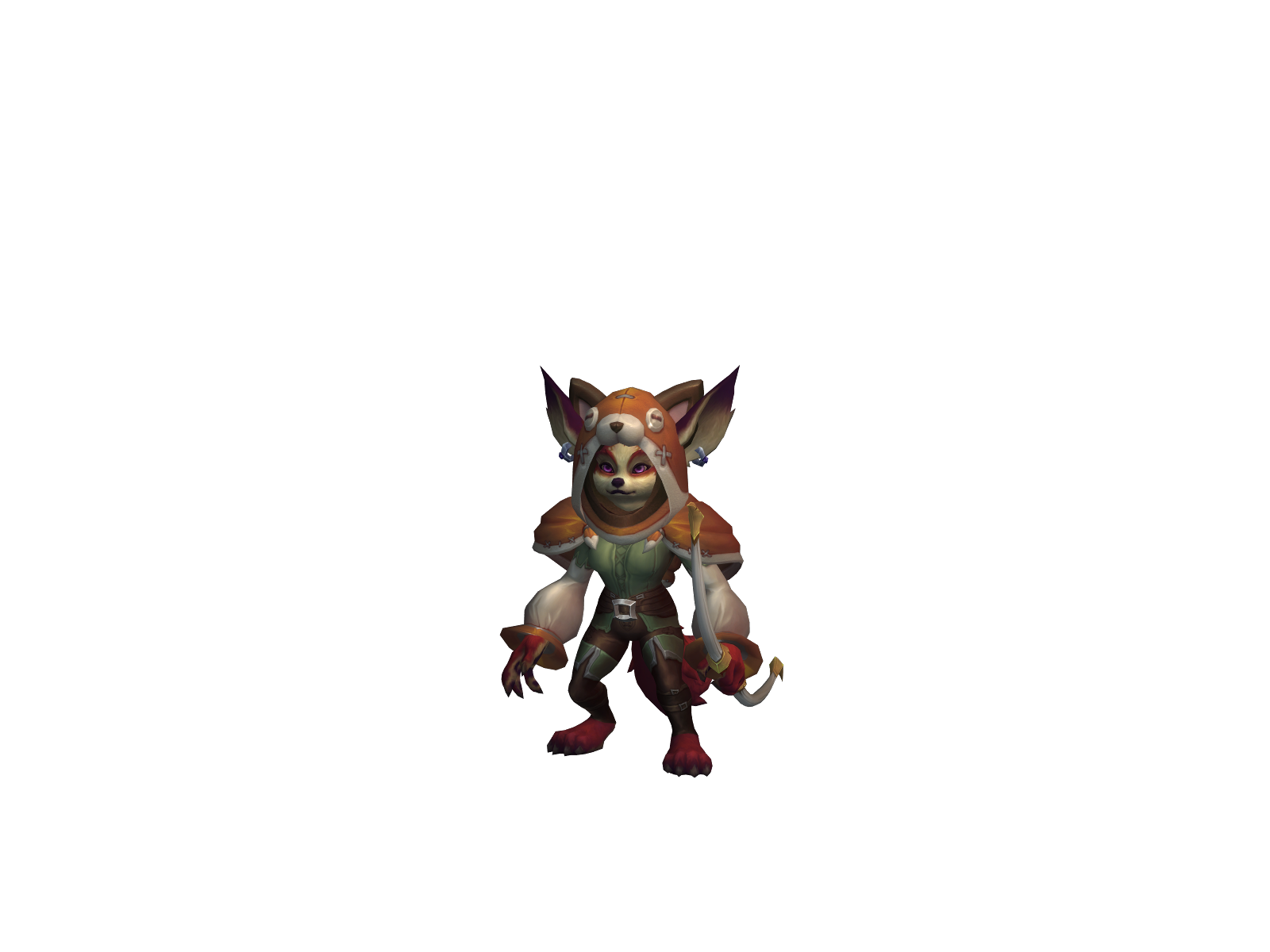 Tãsi 3D character render