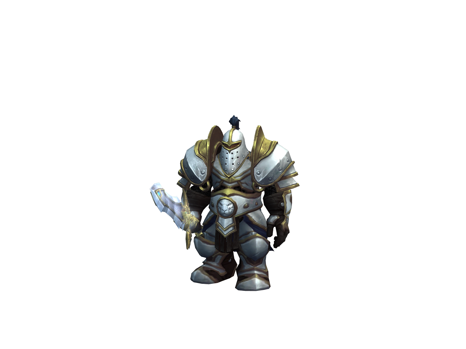 Hagar 3D character render