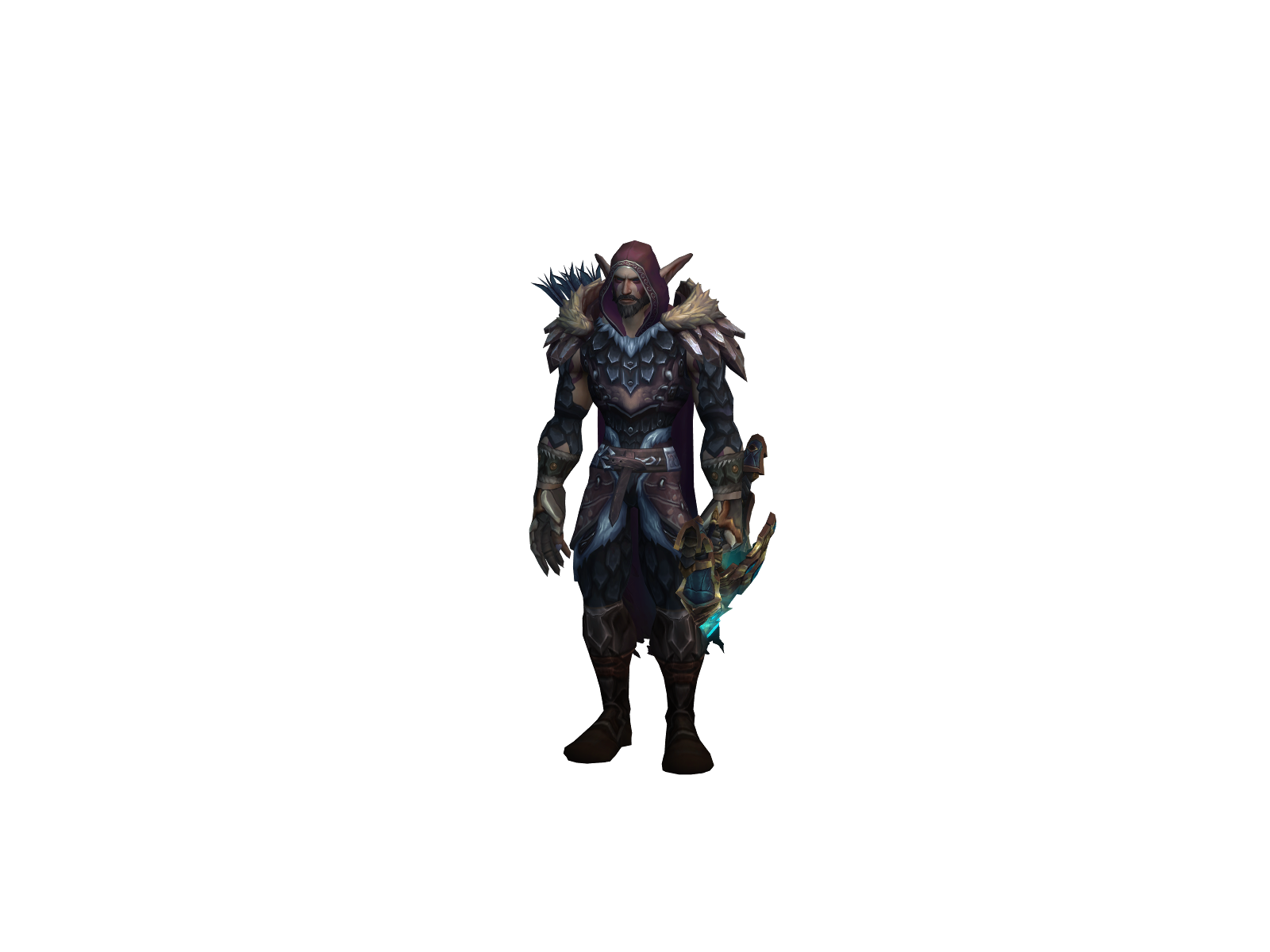 Raehngar 3D character render