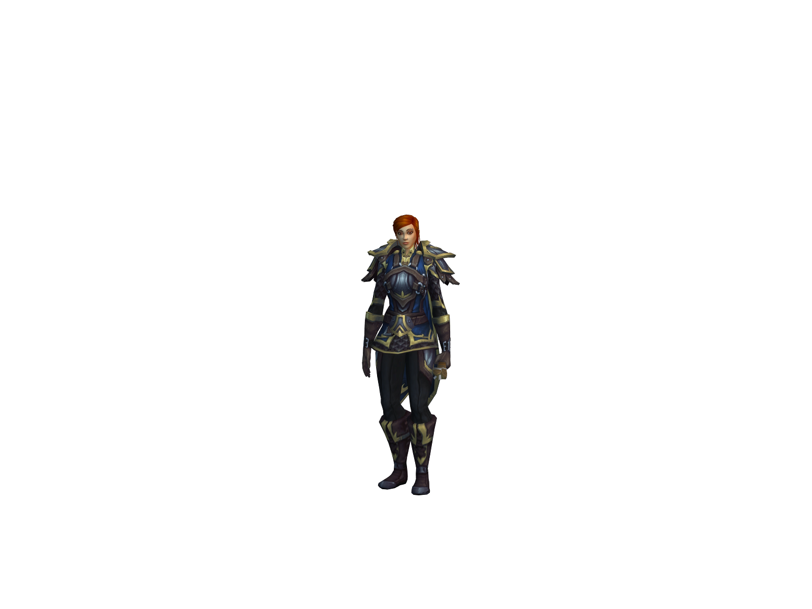 Quellindrae 3D character render