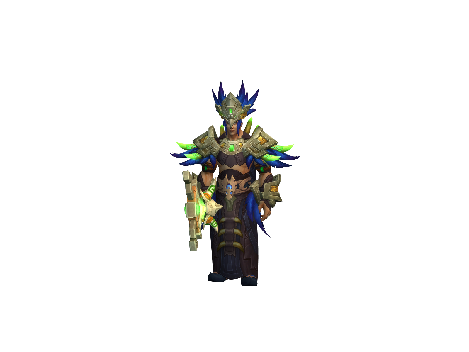Zaldayn 3D character render