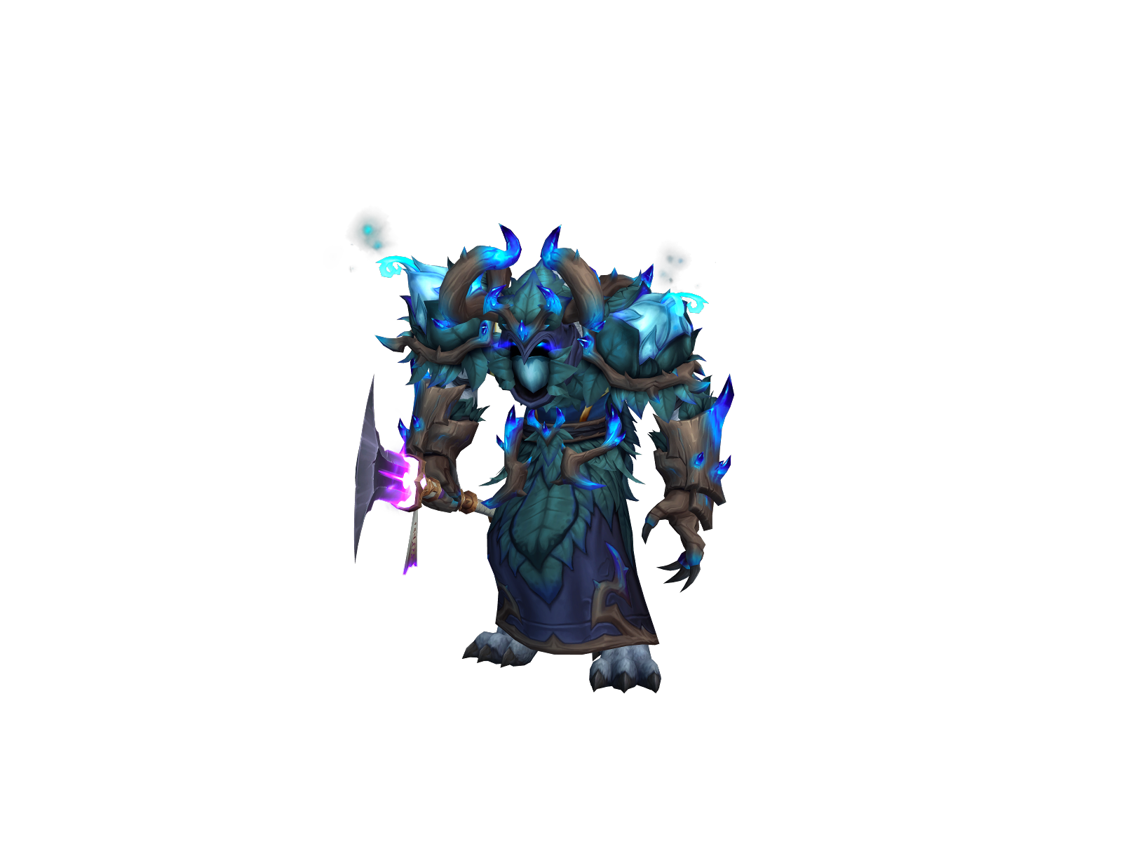 Gnarldude 3D character render