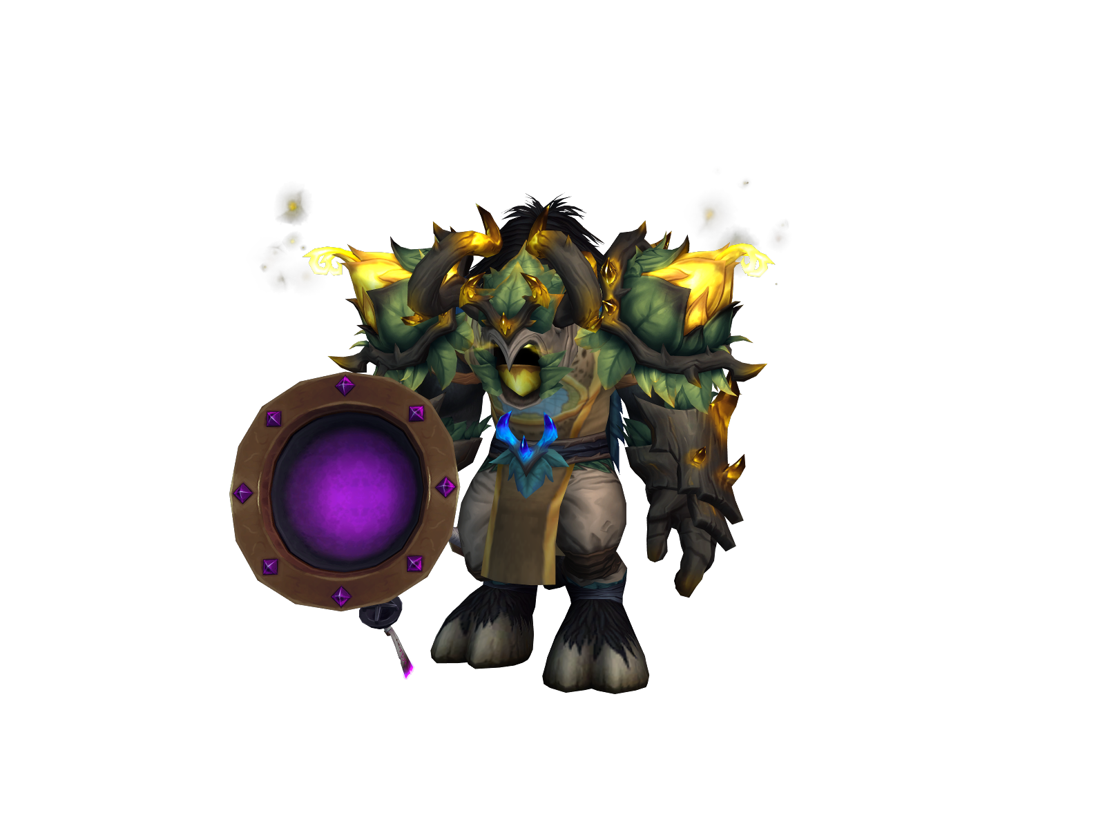Ouchouch 3D character render
