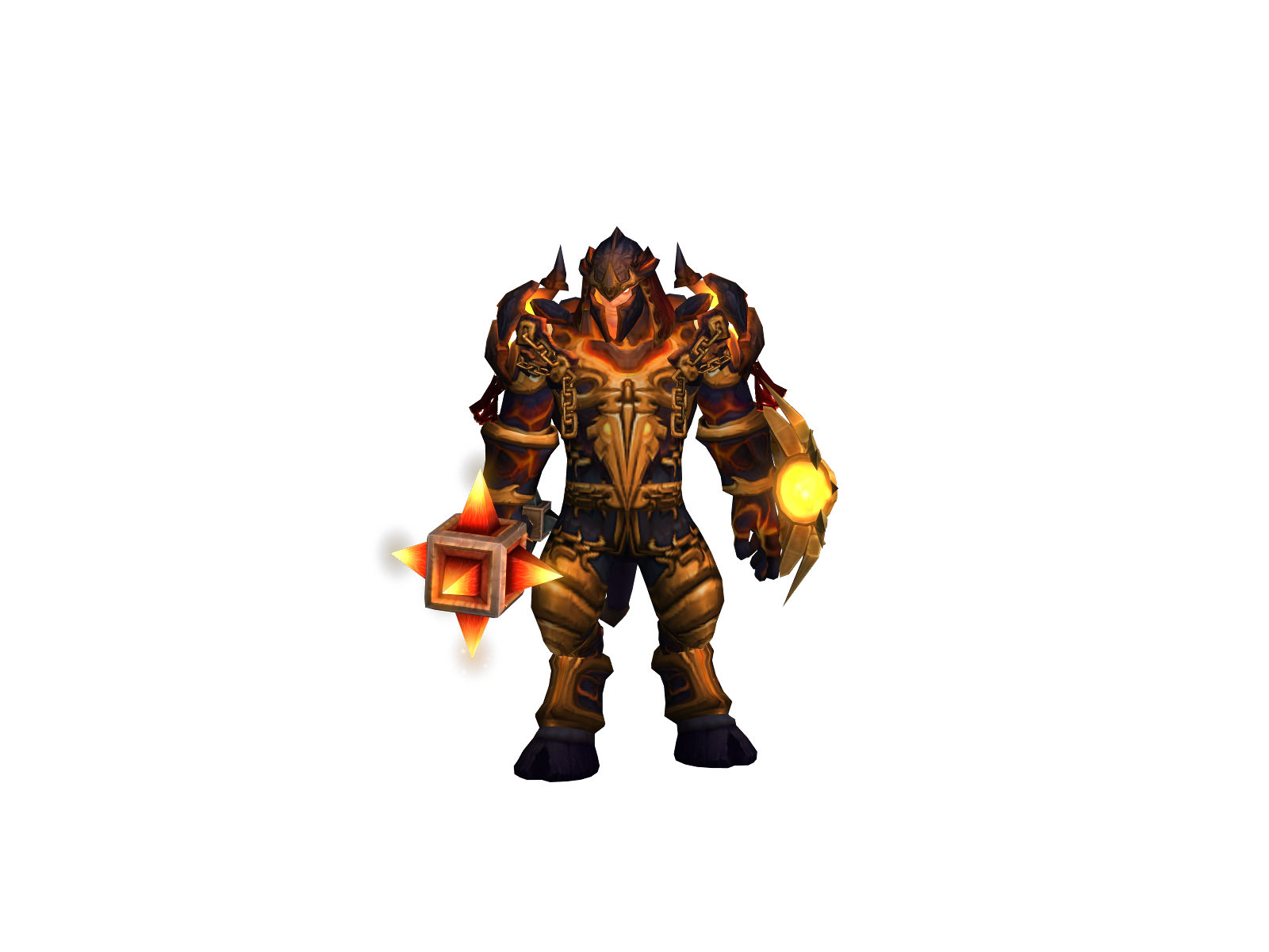 Dtaker 3D character render