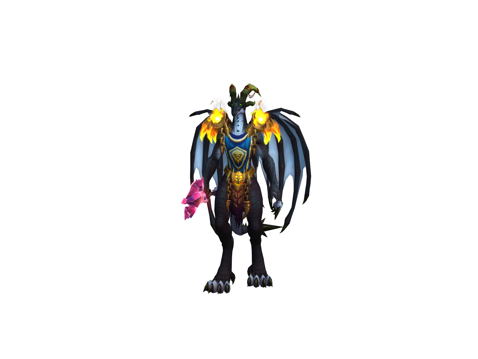 Emberss 3D character render