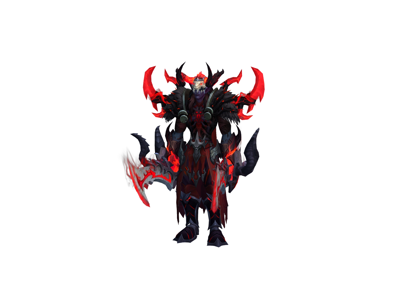 Treads 3D character render