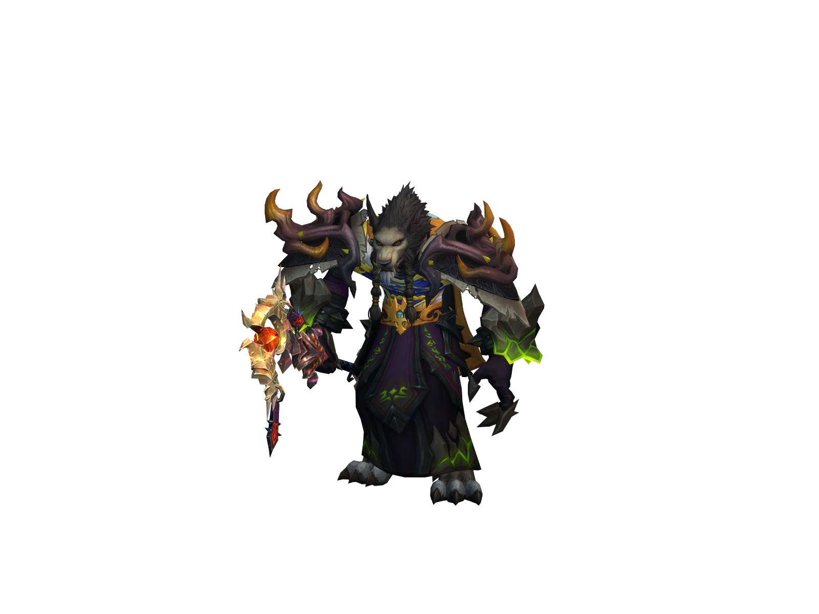 Grant 3D character render