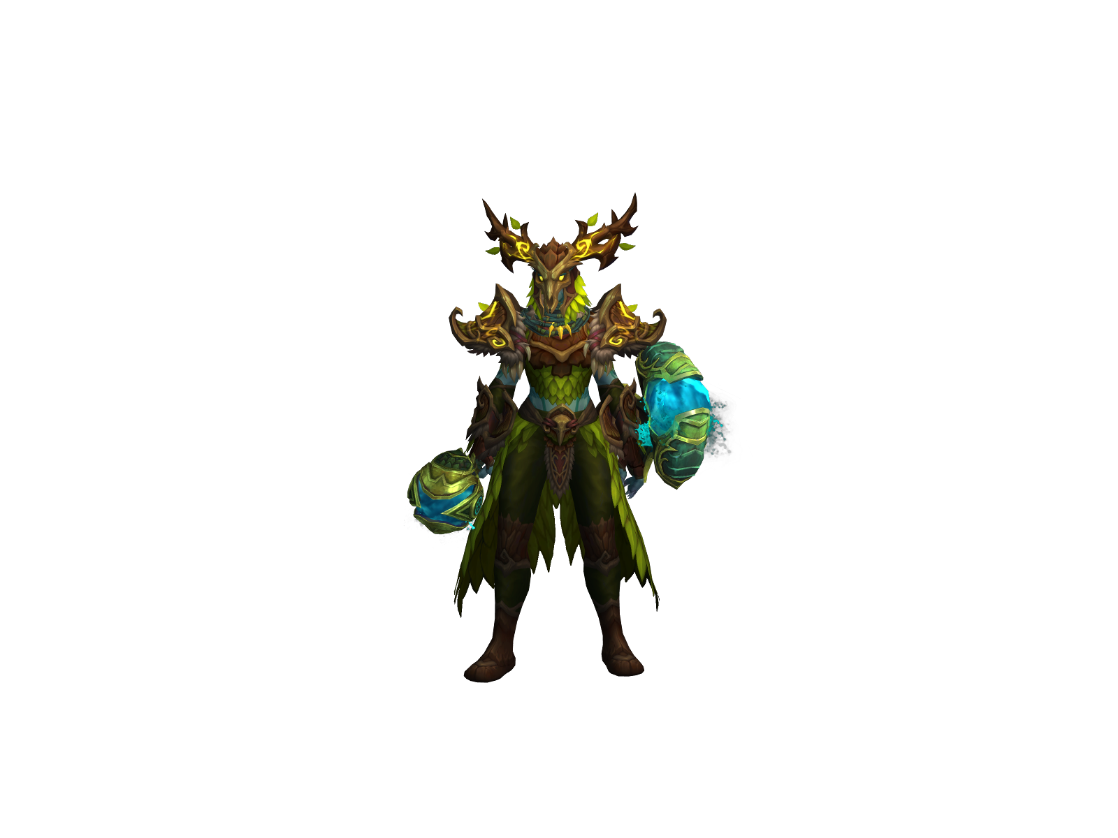 Aliasham 3D character render