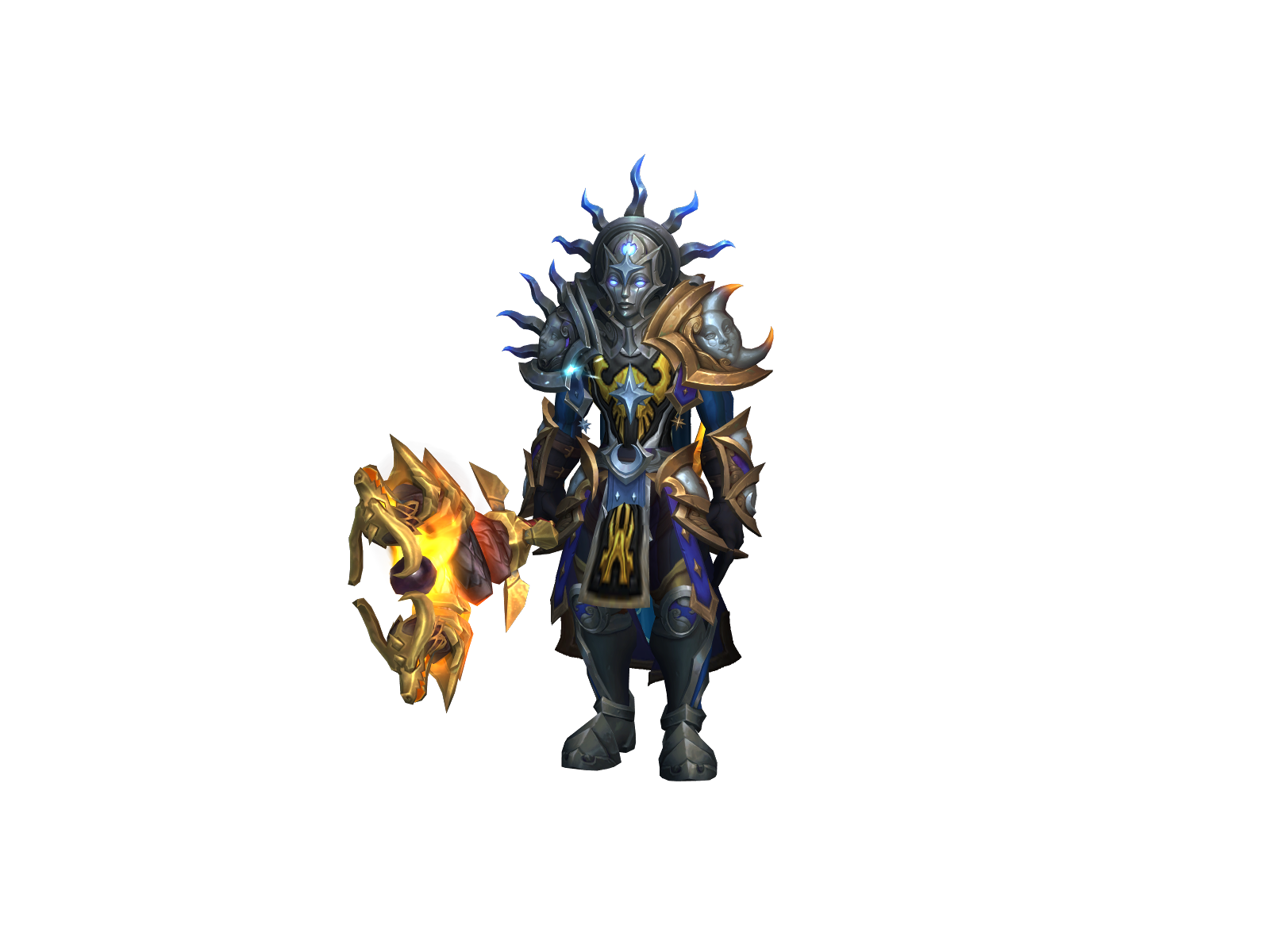 Sinfeather 3D character render