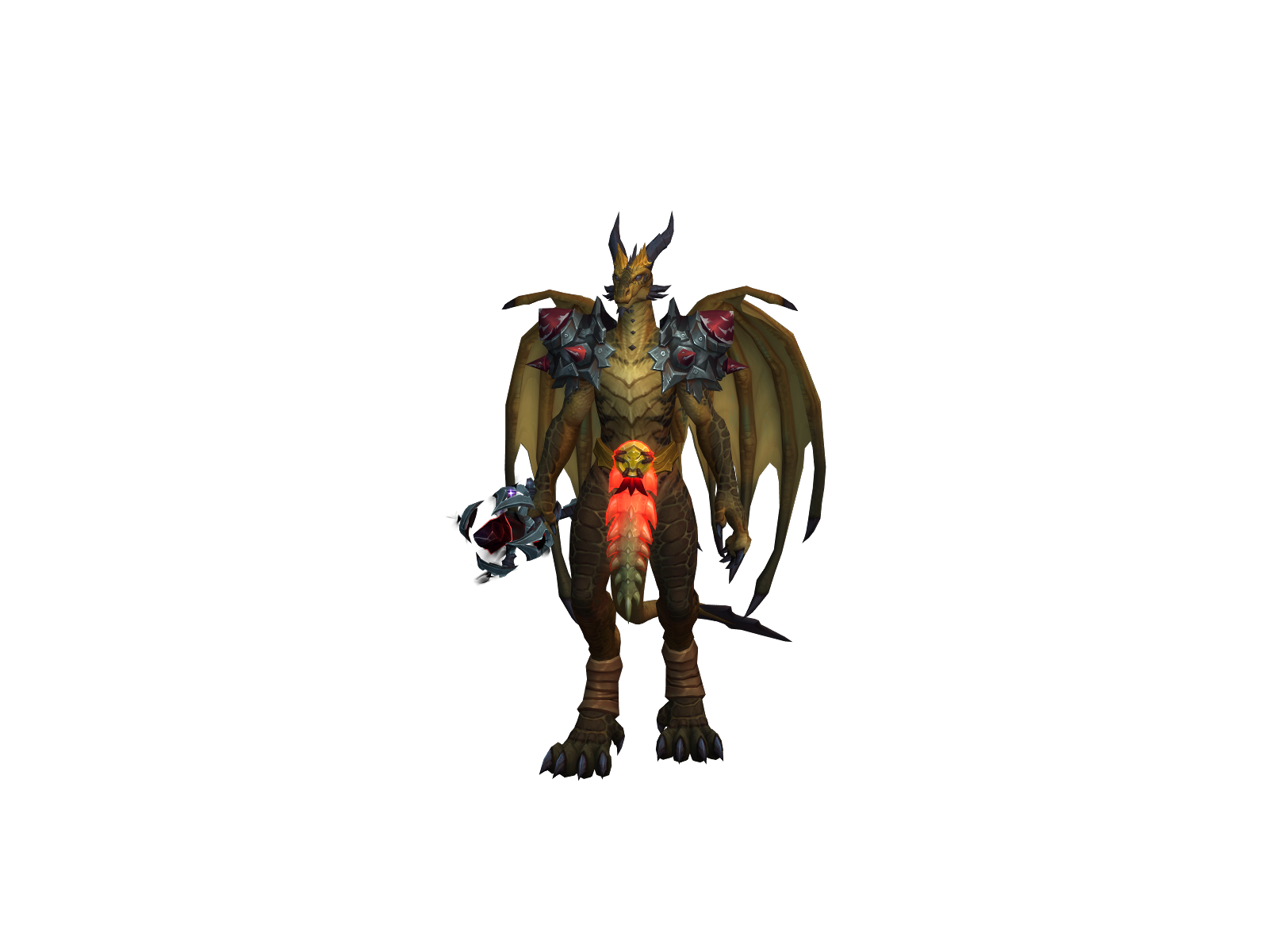 Bendovermore 3D character render