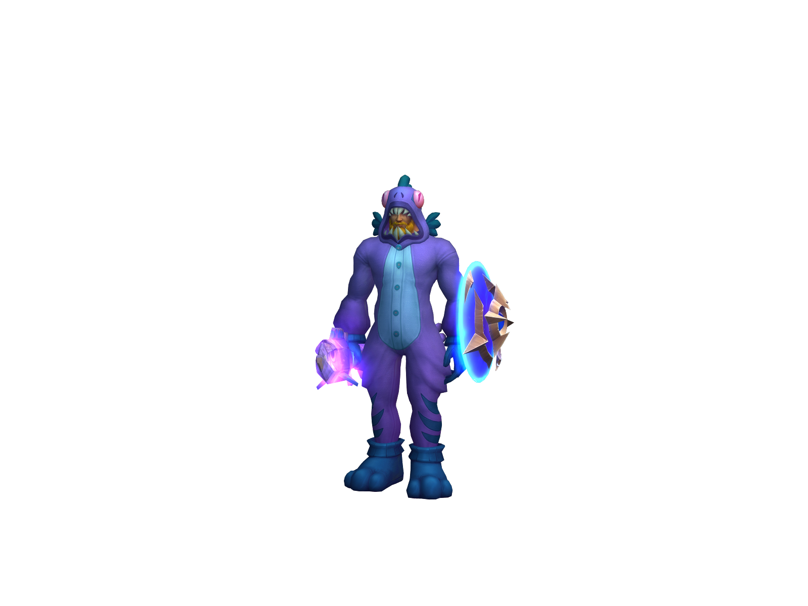 Bigpeâch 3D character render