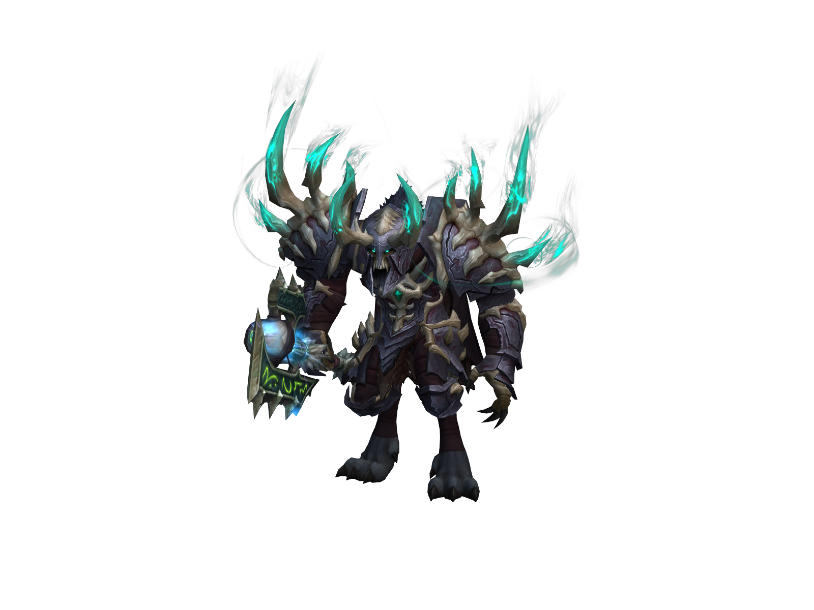 Aldwiccus 3D character render