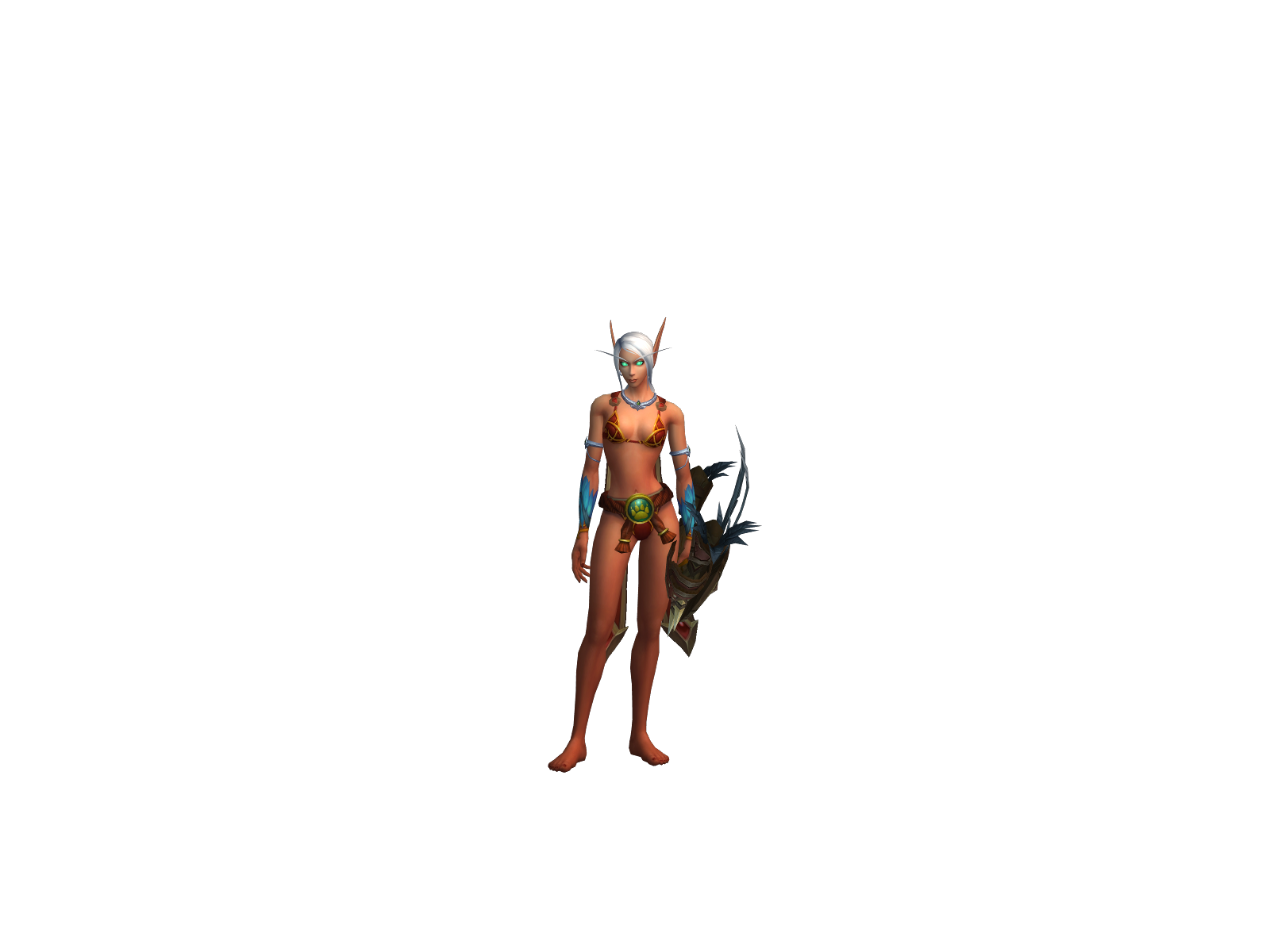 Sosua 3D character render