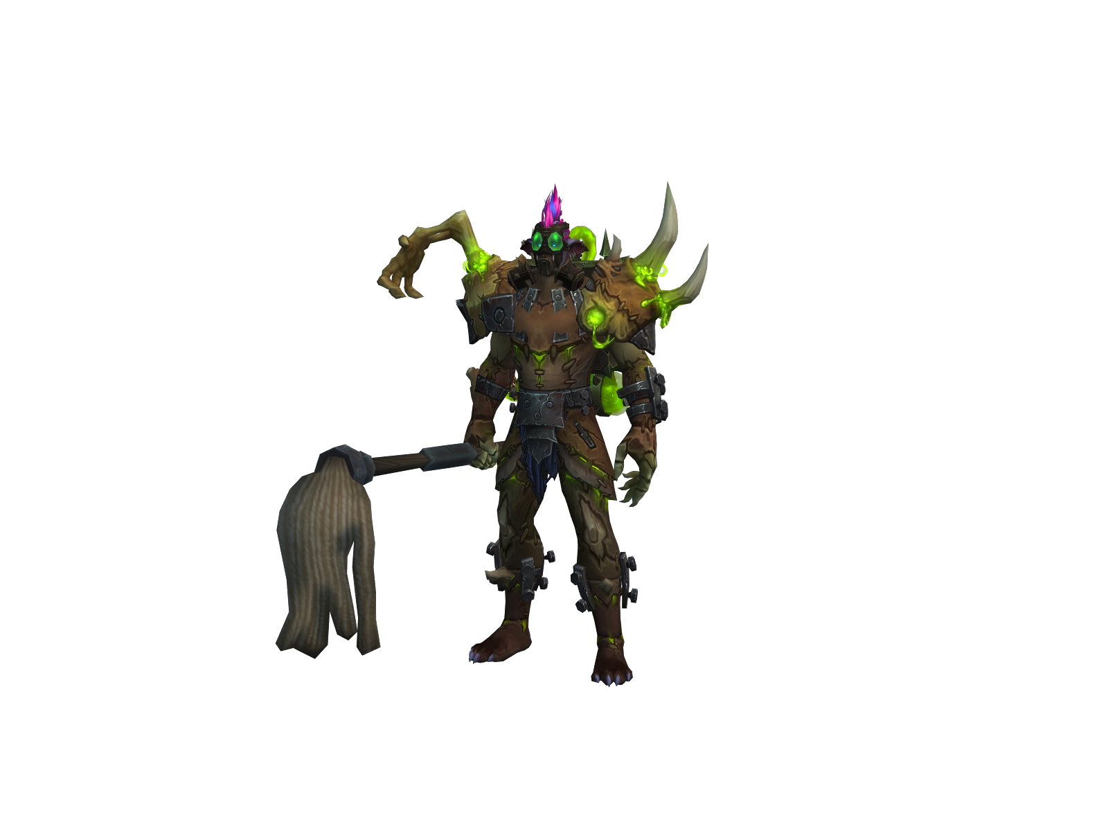 Neinlives 3D character render