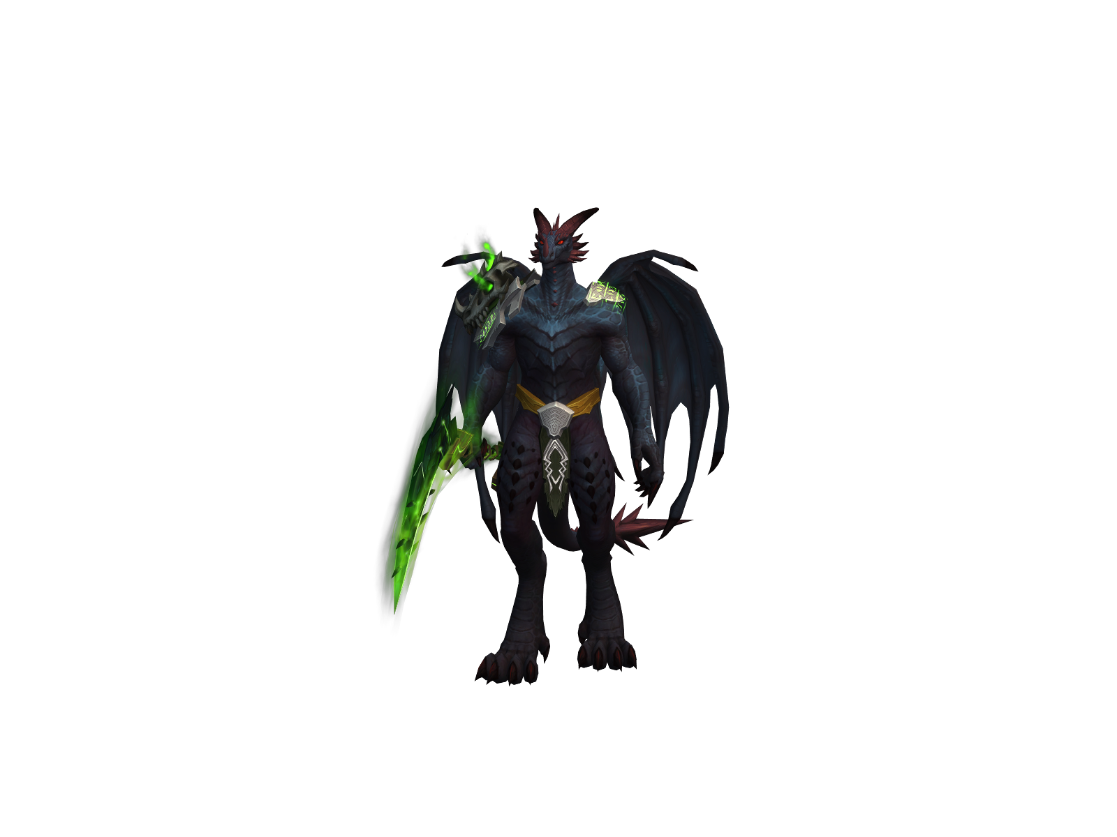 Sadím 3D character render