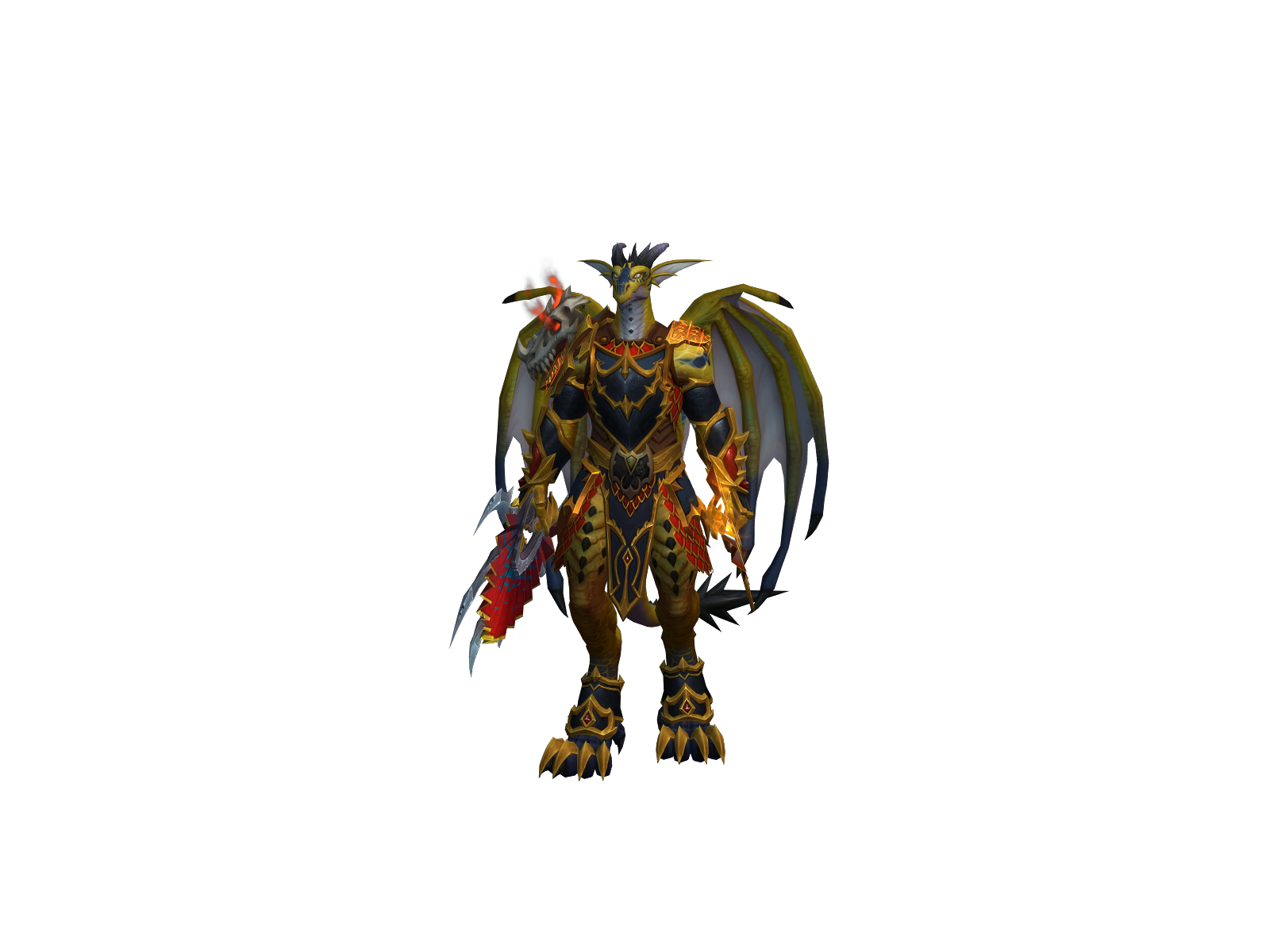 Yizard 3D character render