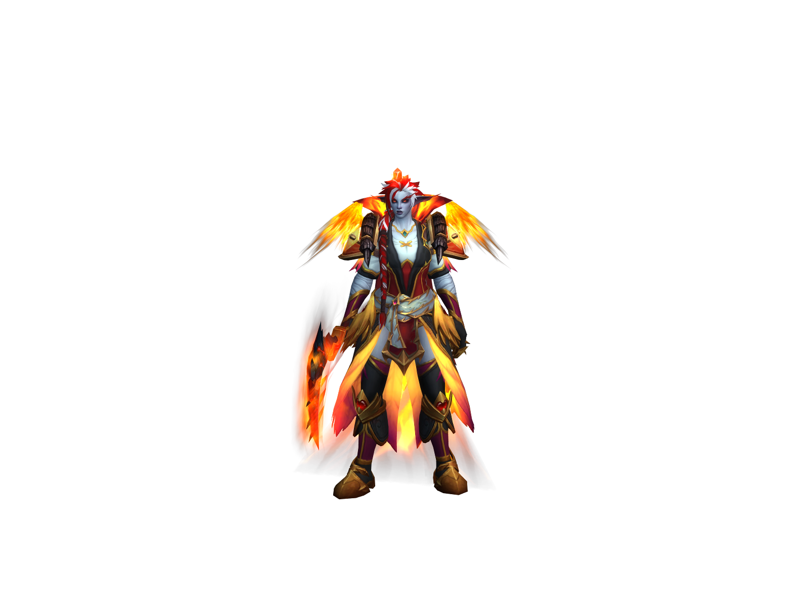 Zelûne 3D character render