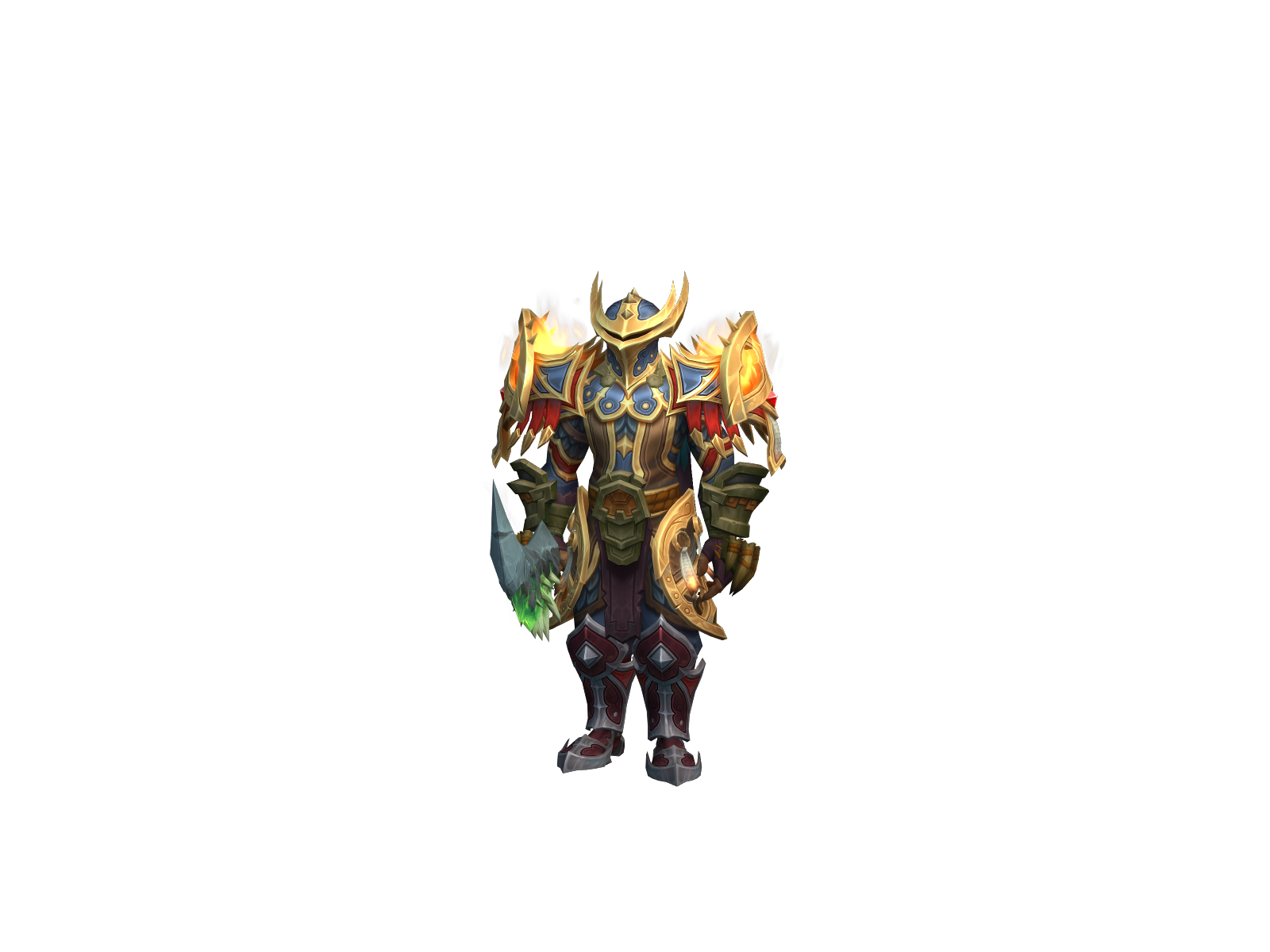 Garên 3D character render