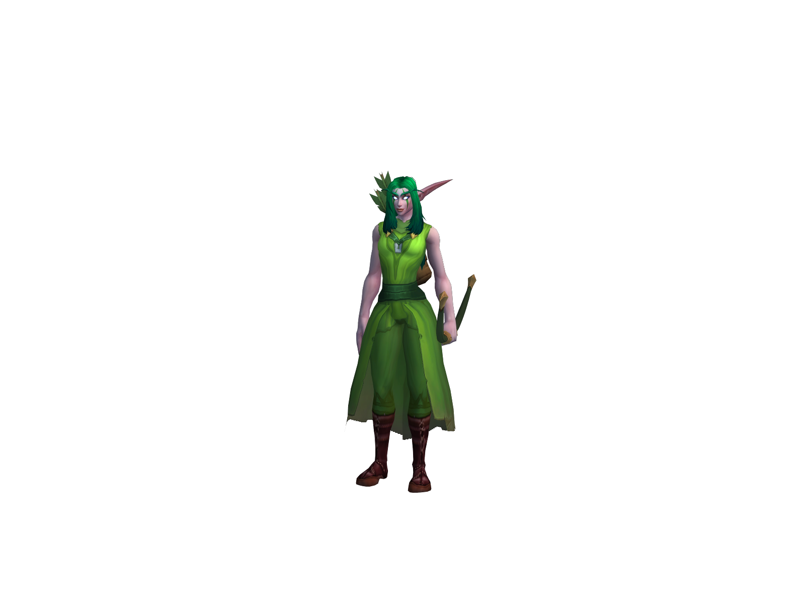 Yelin 3D character render