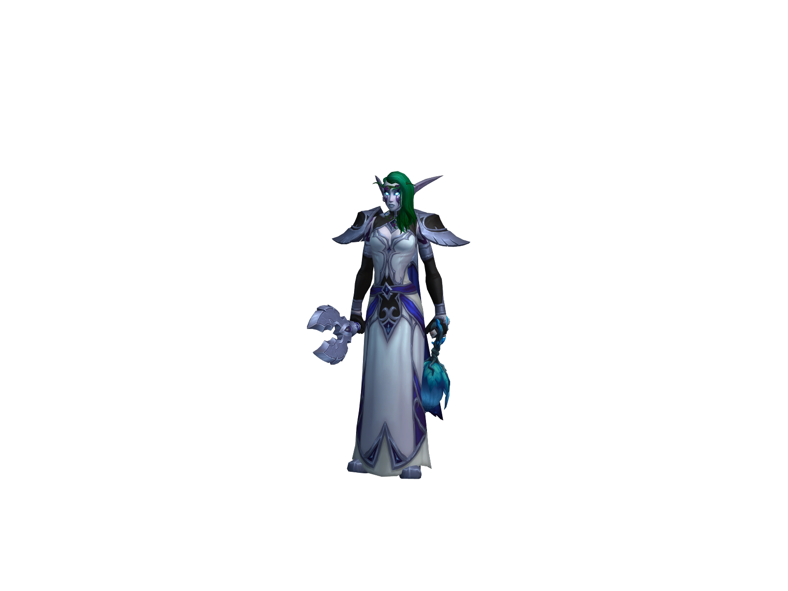 Aecate 3D character render