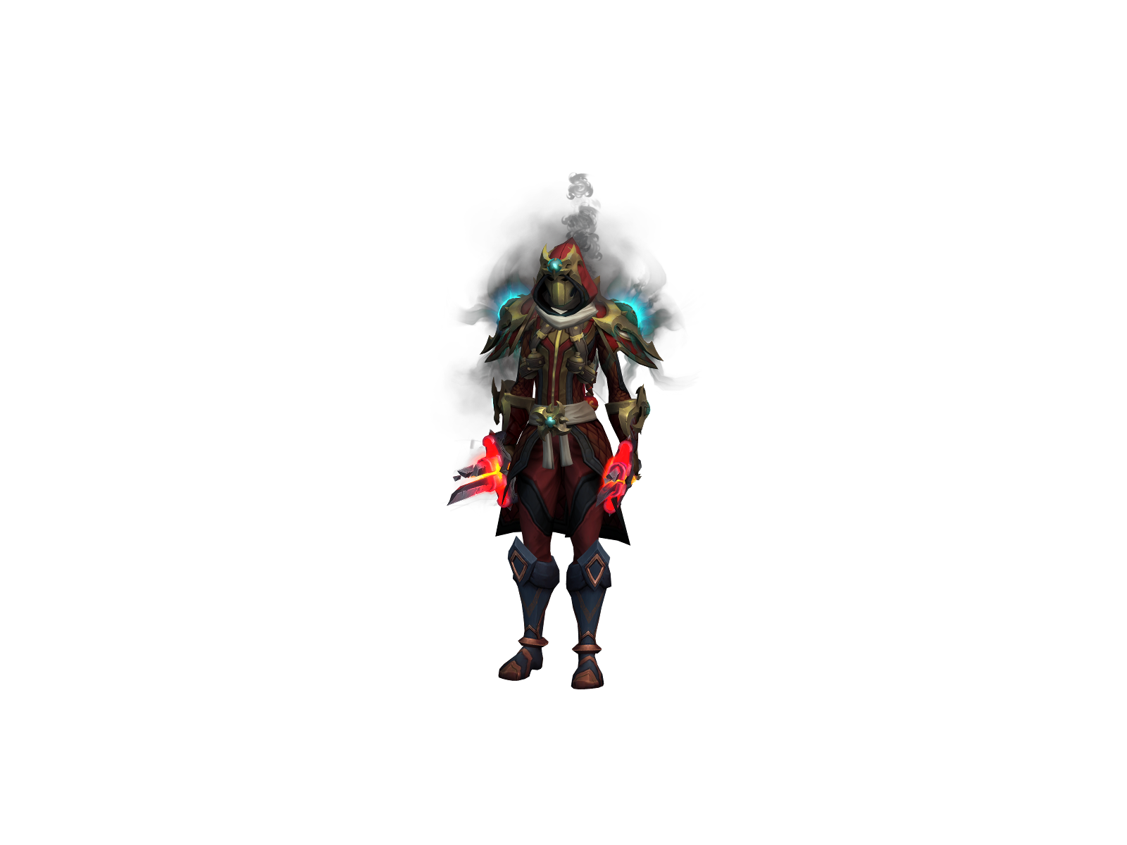 Goth 3D character render