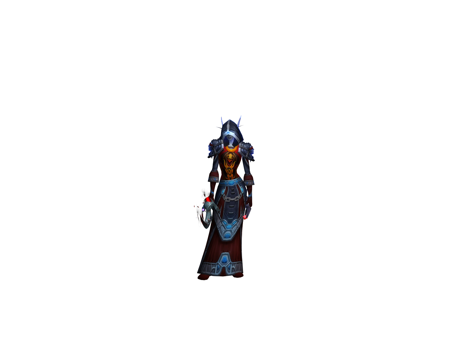Gothbaddie 3D character render