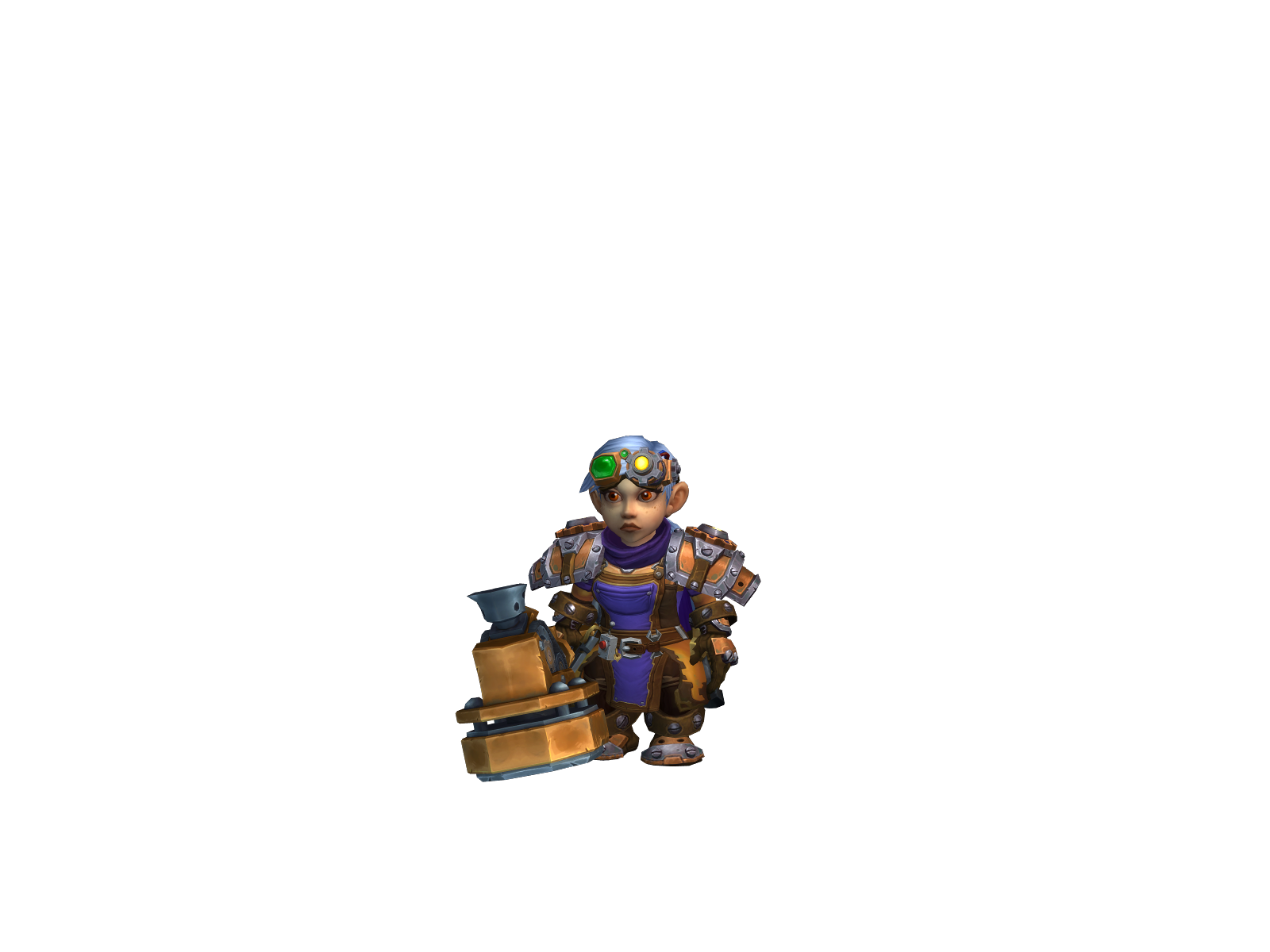 Ppuri 3D character render