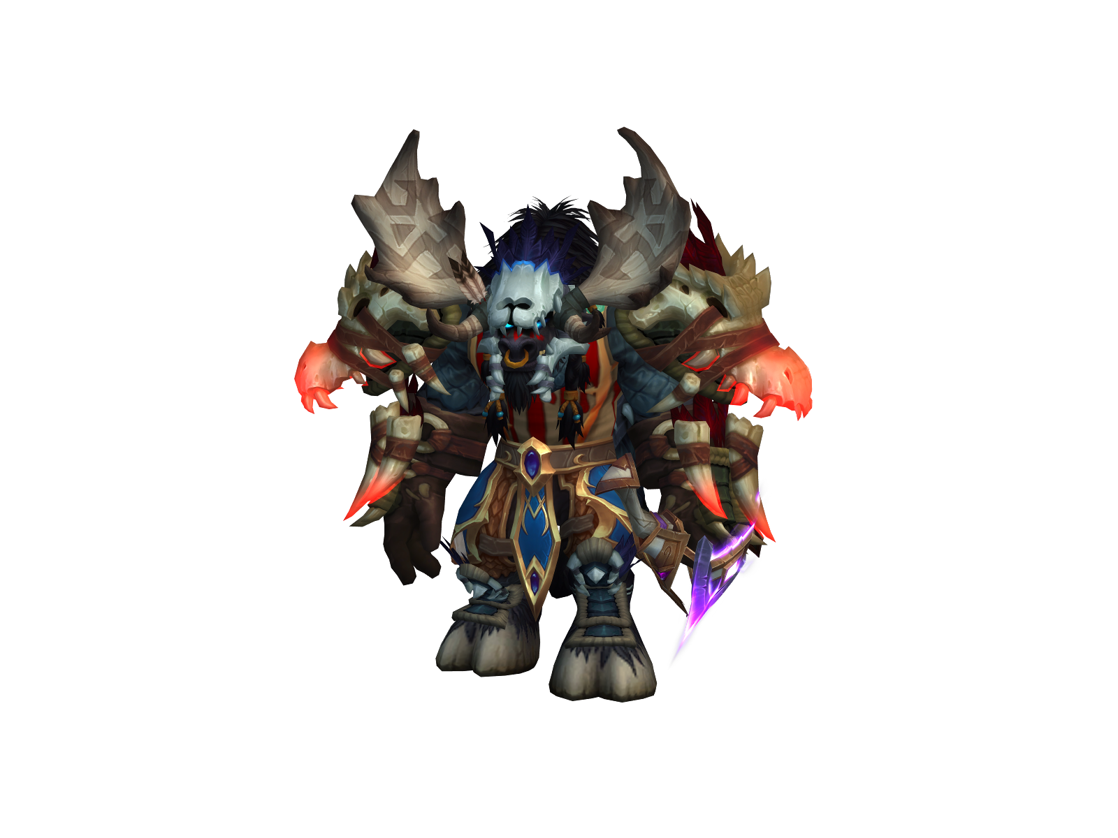 Abaddie 3D character render