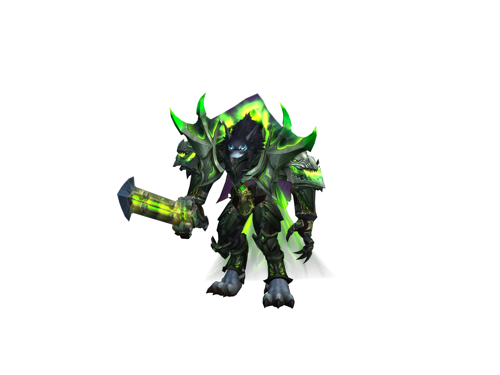 Grifwolfdead 3D character render