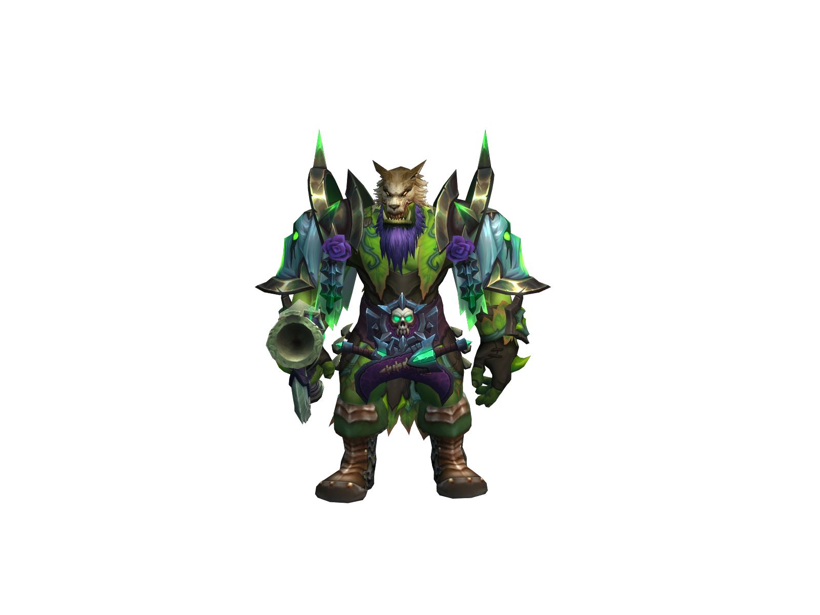 Bigburst 3D character render