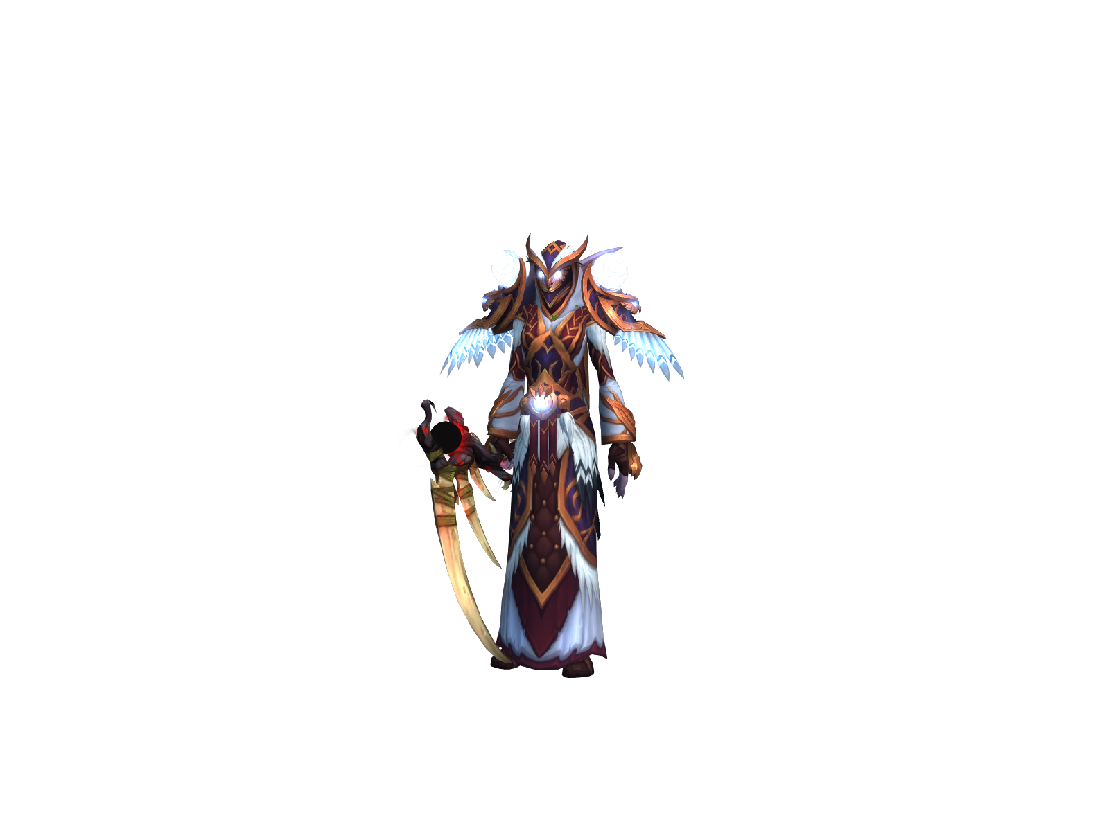 Monduel 3D character render