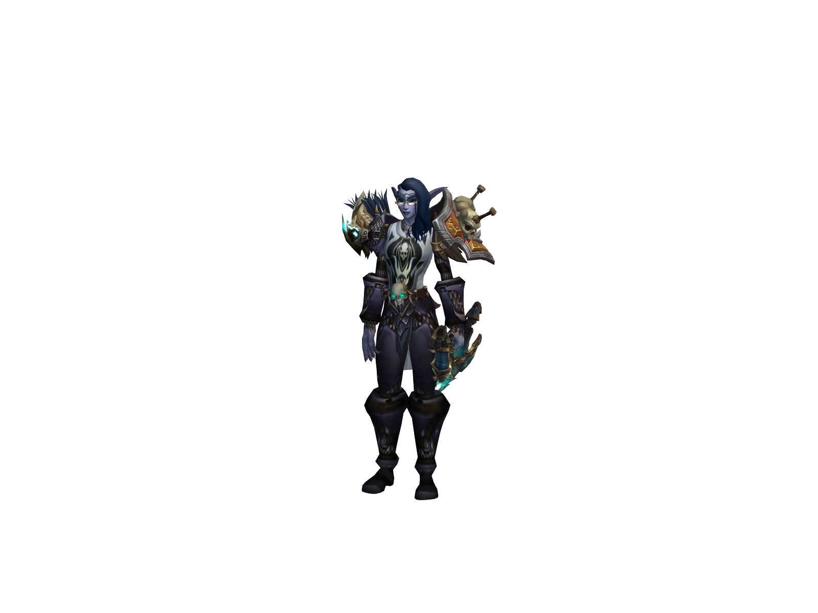 Bootytrapz 3D character render