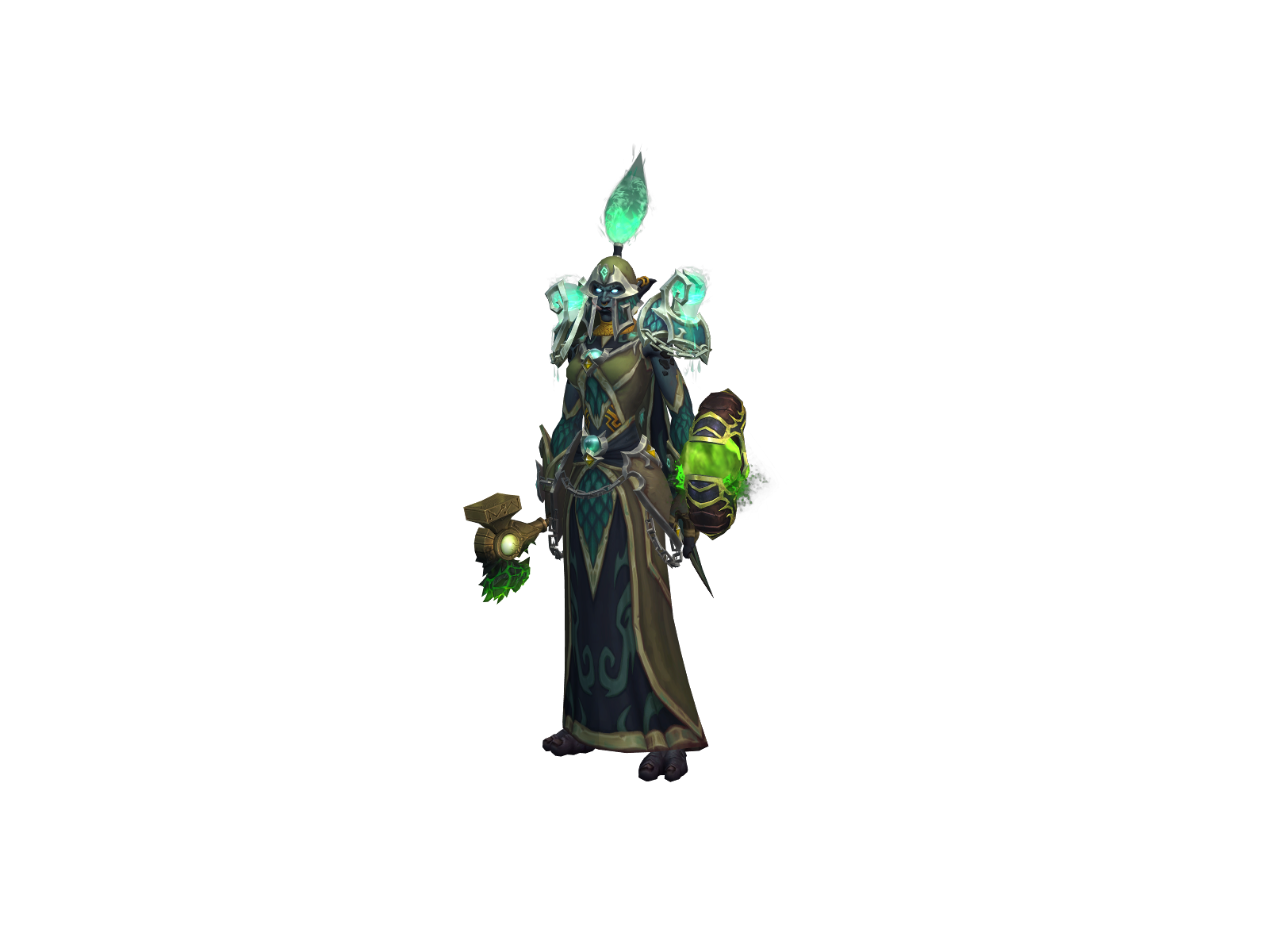 Kalukash 3D character render