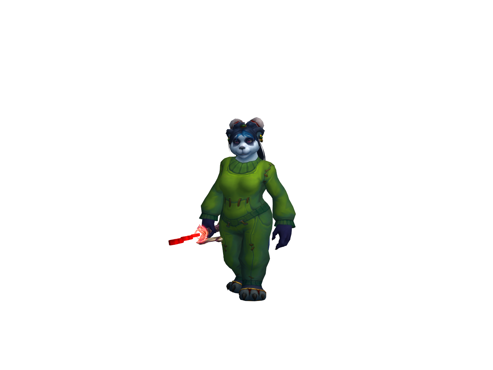 Pursclean 3D character render