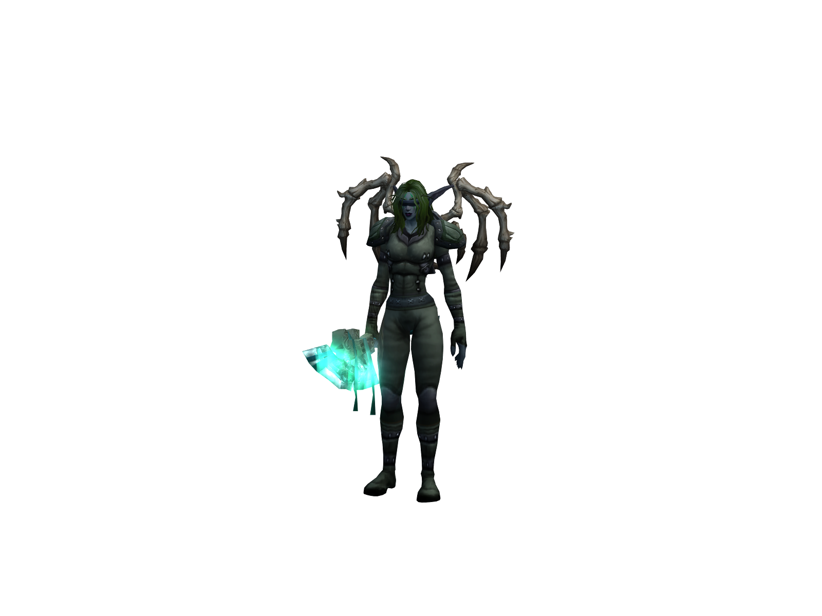 Floofzy 3D character render