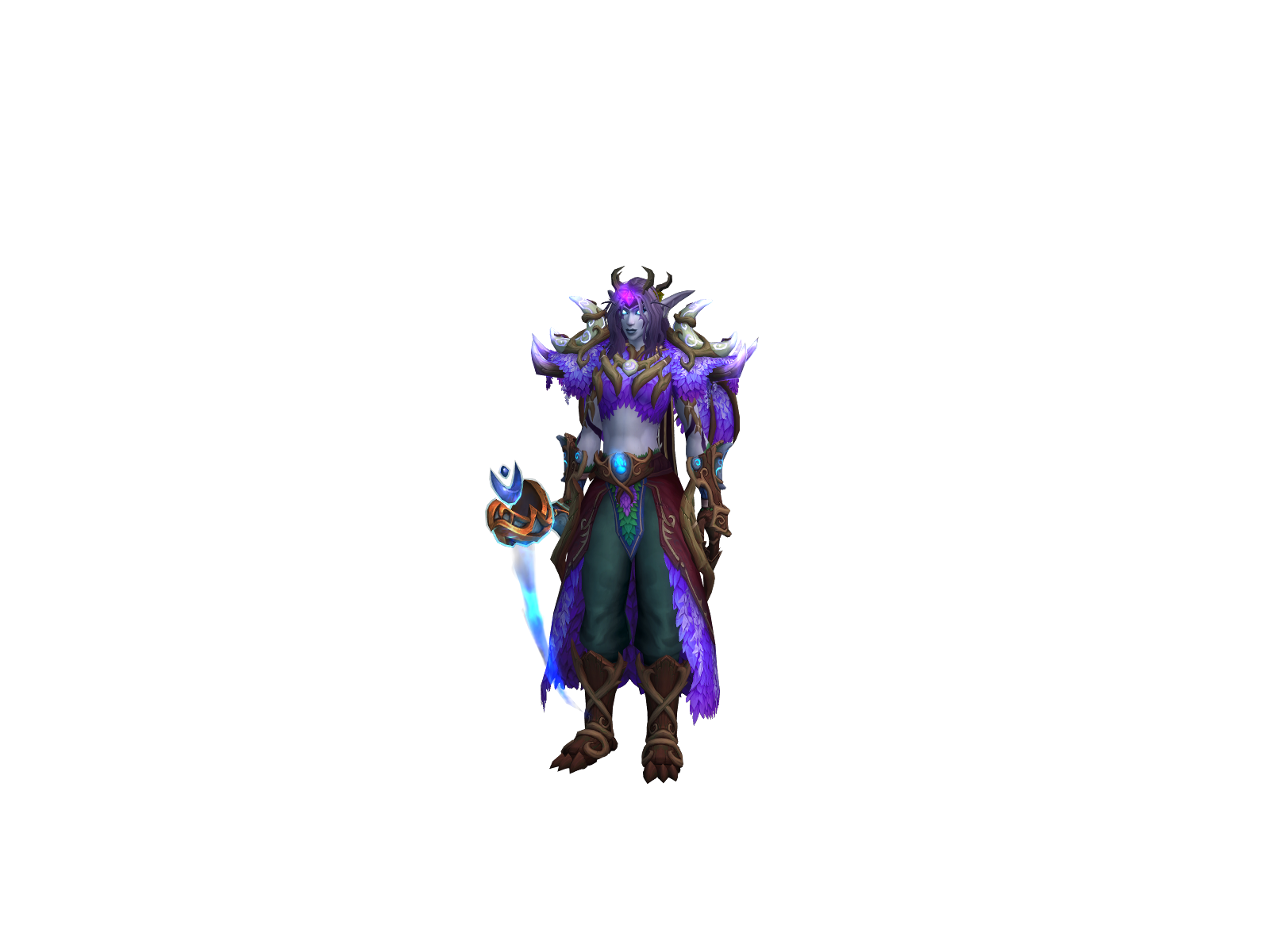 Thietra 3D character render