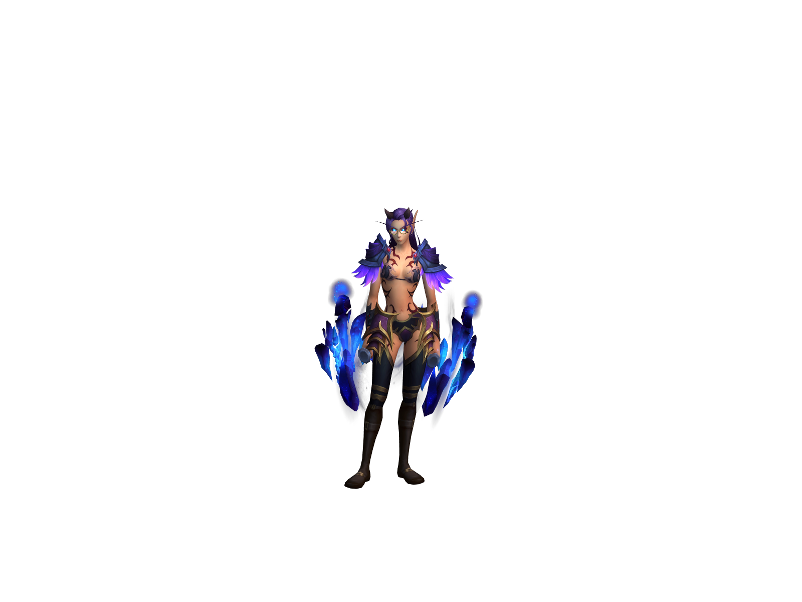 Nightkiss 3D character render