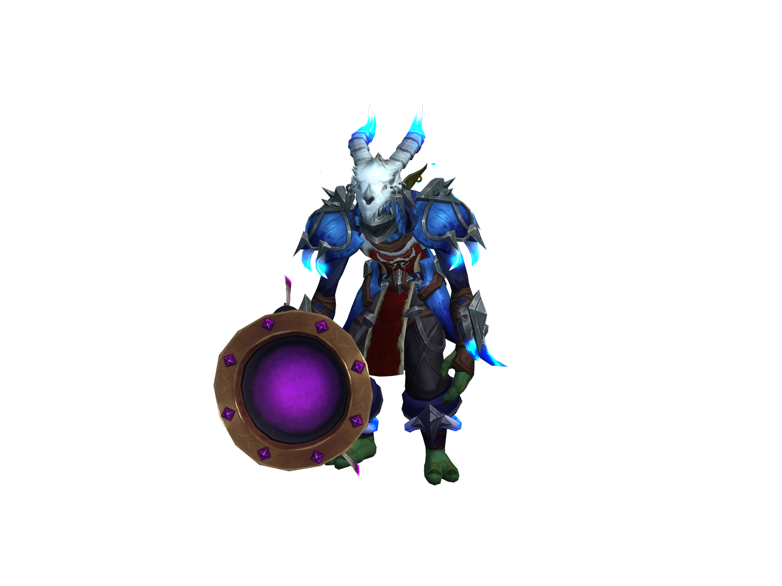 Halaza 3D character render
