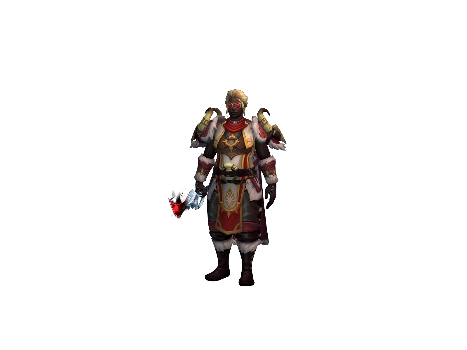 Druidruid 3D character render