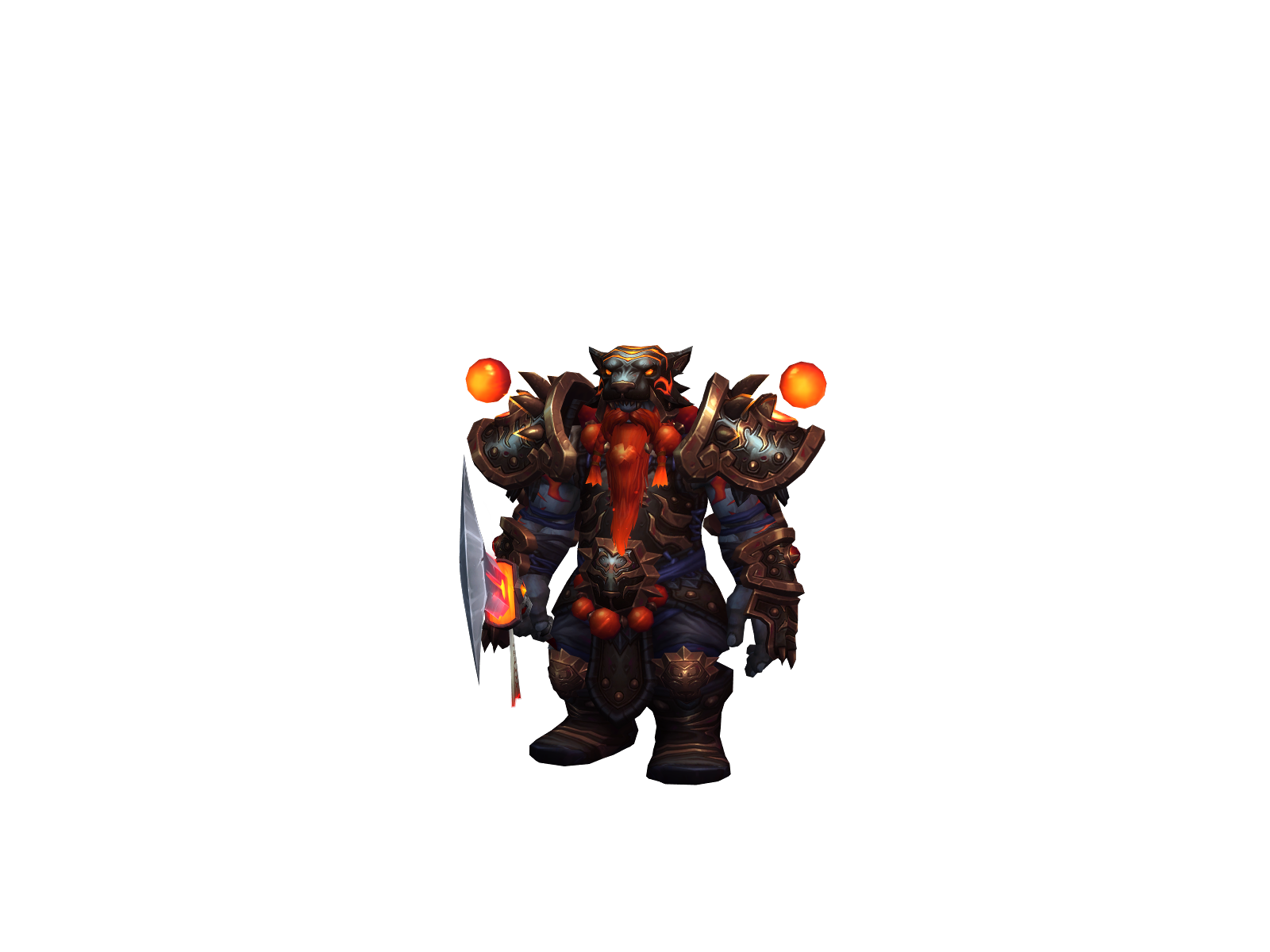 Keranos 3D character render