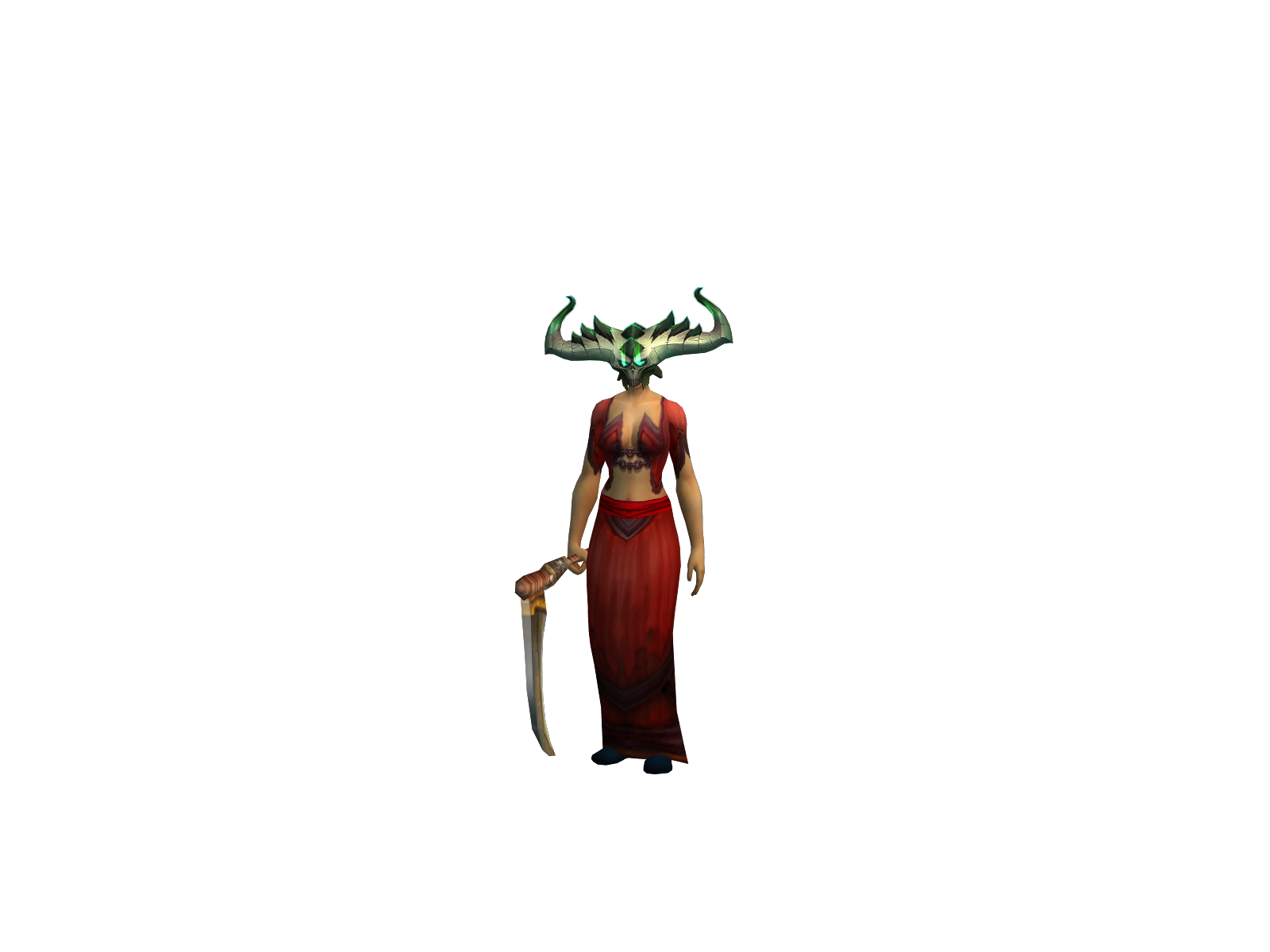 Kickmepls 3D character render