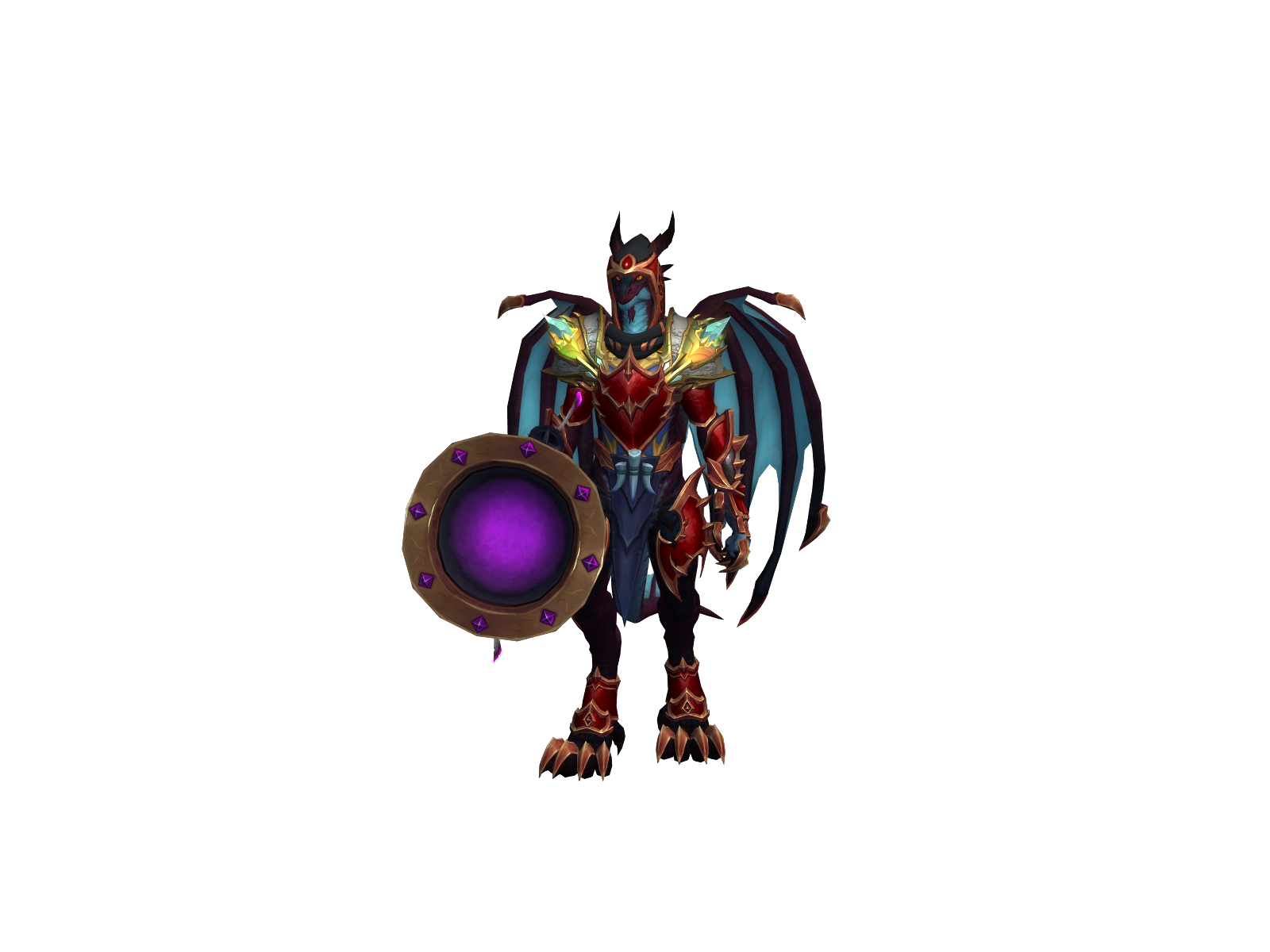 Zaidiædragon 3D character render