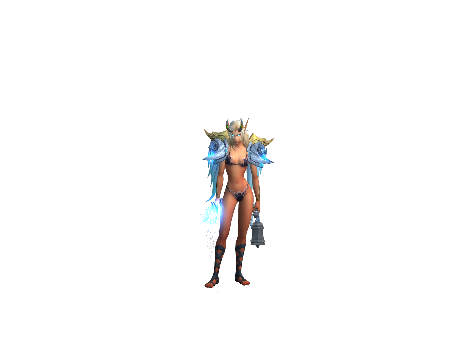 Boron 3D character render