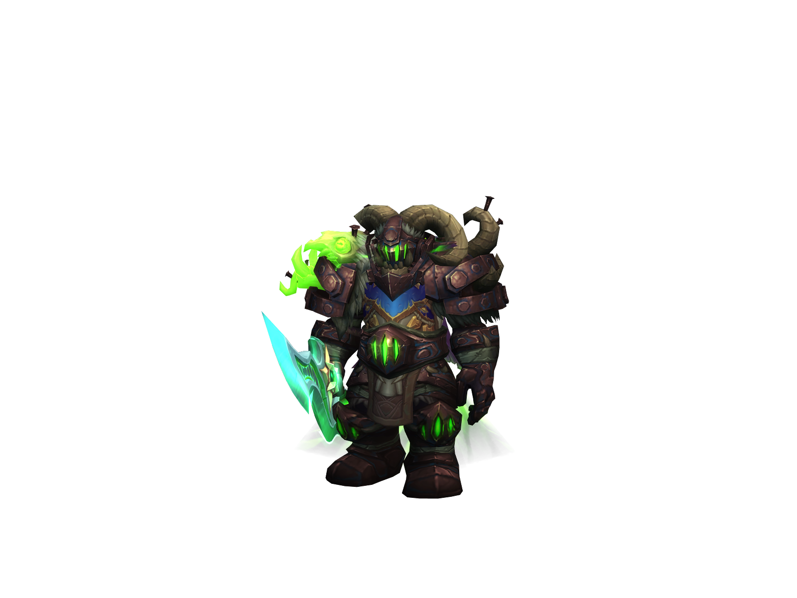 Rameno 3D character render