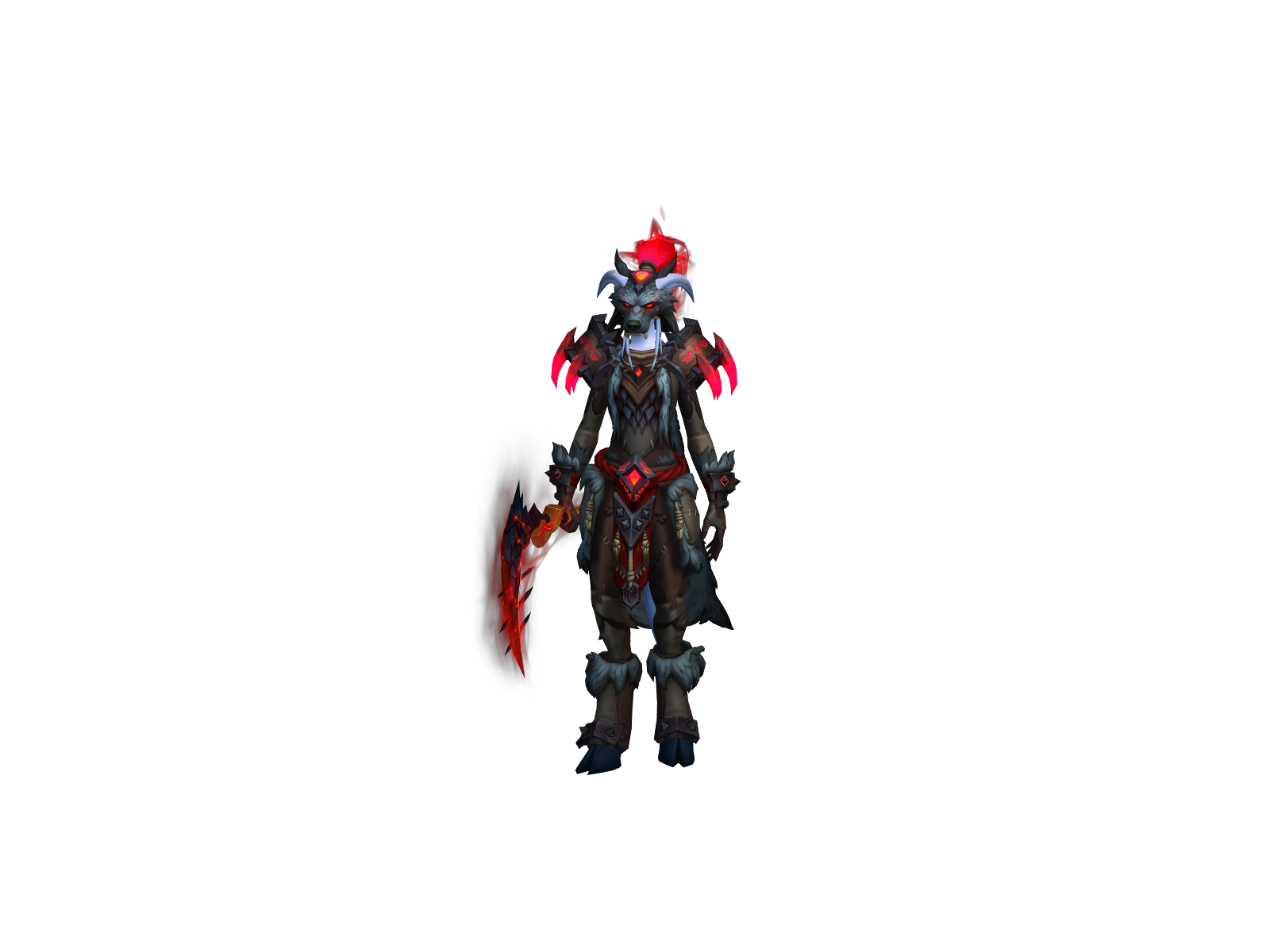 Skritten 3D character render