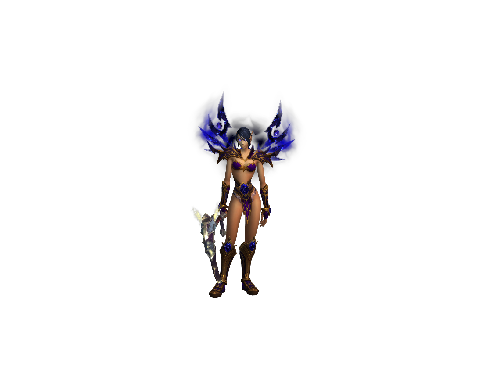 Zemfira 3D character render