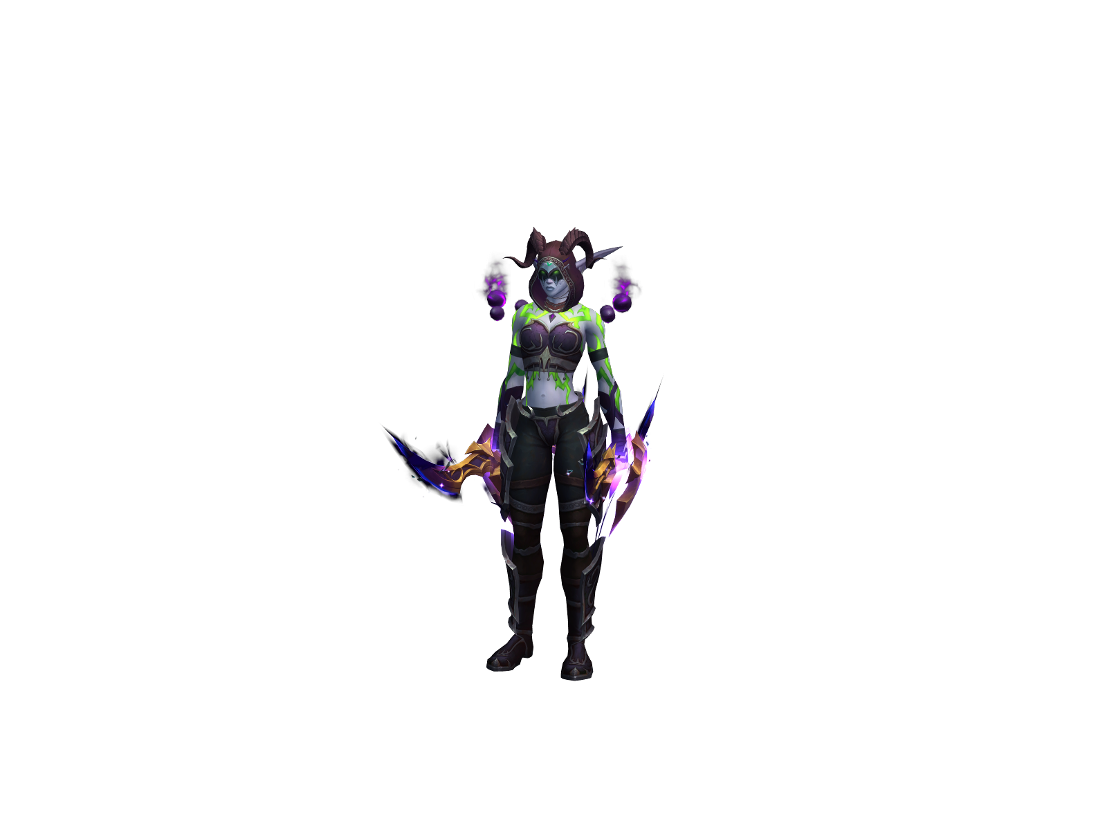 Draculina 3D character render