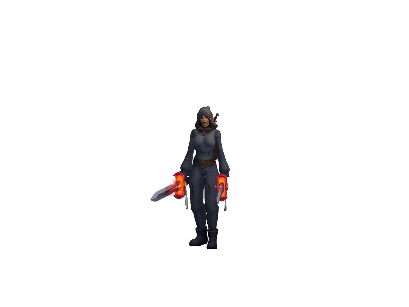 Mùrk 3D character render