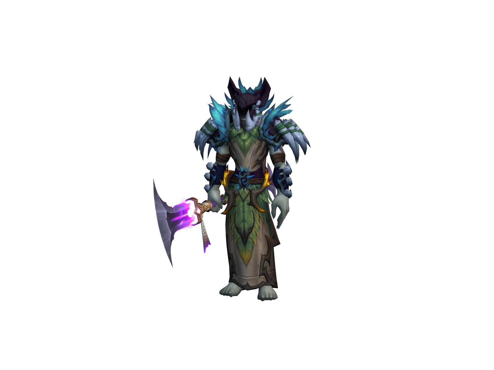 Chickenbear 3D character render